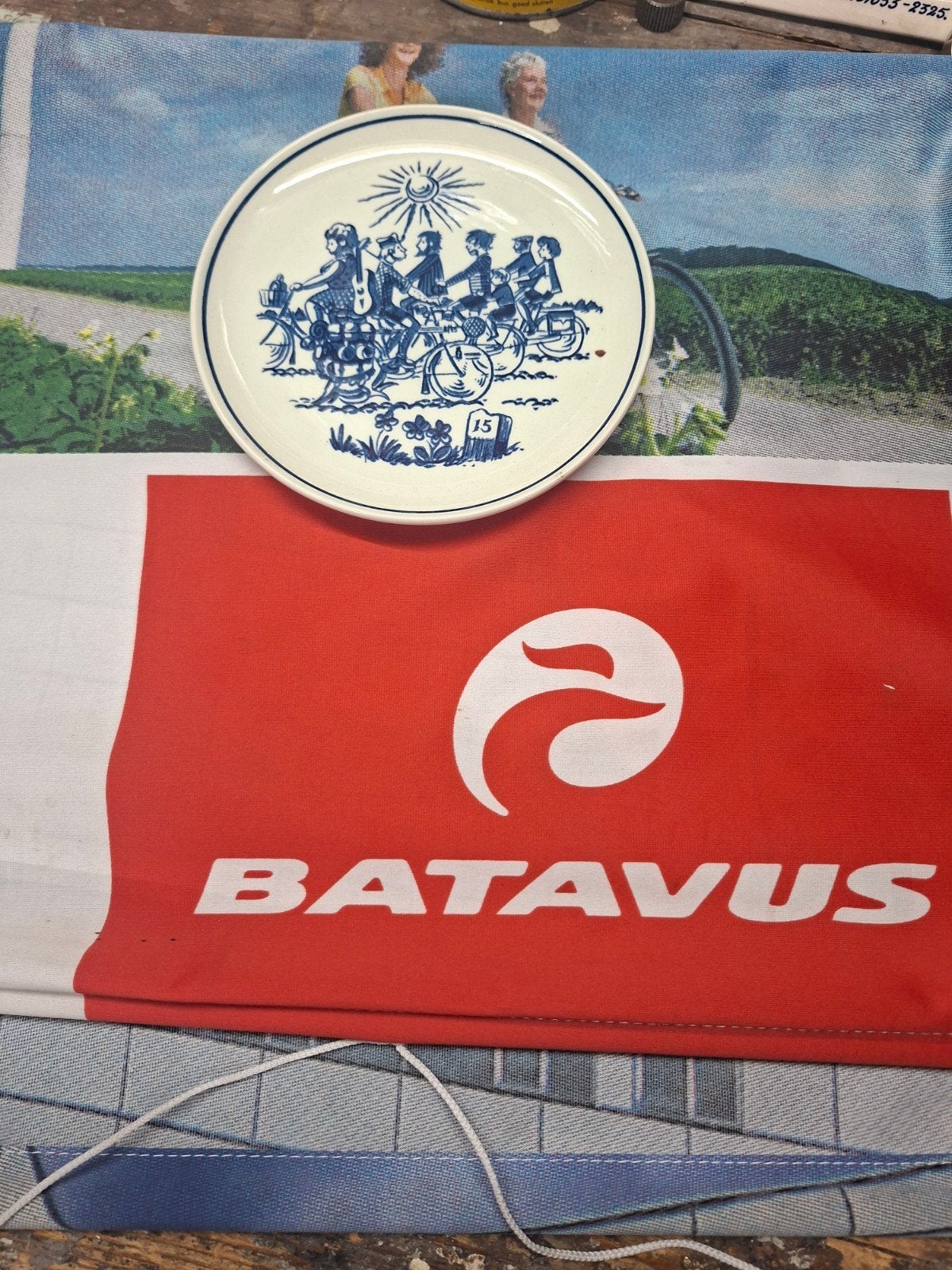 2 x batavus, Ophalen, Zo goed als nieuw, Reclamebord