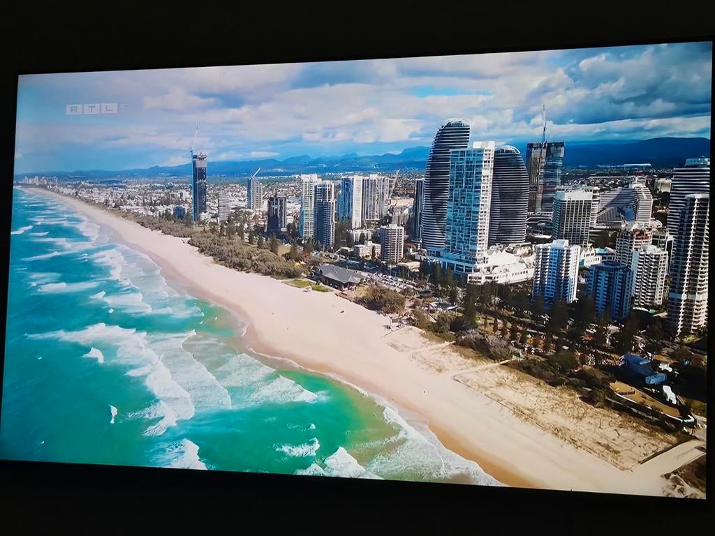Sharp google tv, 50 Hz, Ophalen of Verzenden, Zo goed als nieuw, 100 cm of meer