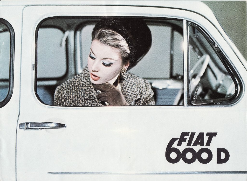 Fiat 600 D, inclusief Multpla, oktober 1965, Ophalen of Verzenden, Gelezen, Overige merken