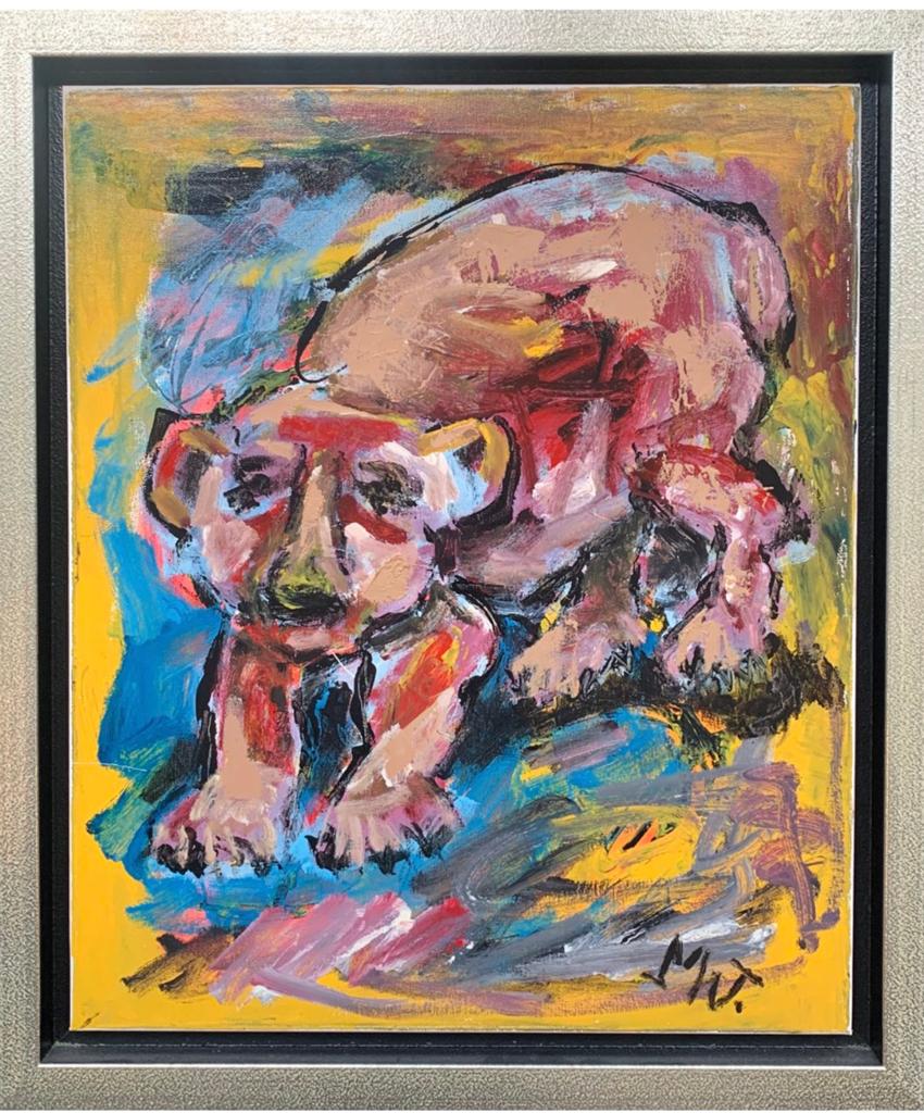 Origineel olieverfschilderij van Martin van Wordragen, Antiek en Kunst, Ophalen