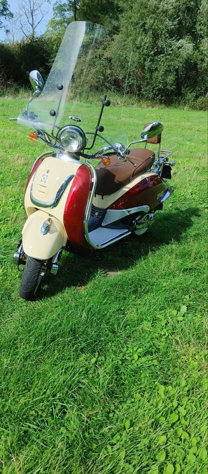 Regio R-dam AGM Retro Scooter - Zo goed als nieuw, Fietsen en Brommers, Snorfietsen en Snorscooters, Ophalen, Zo goed als nieuw