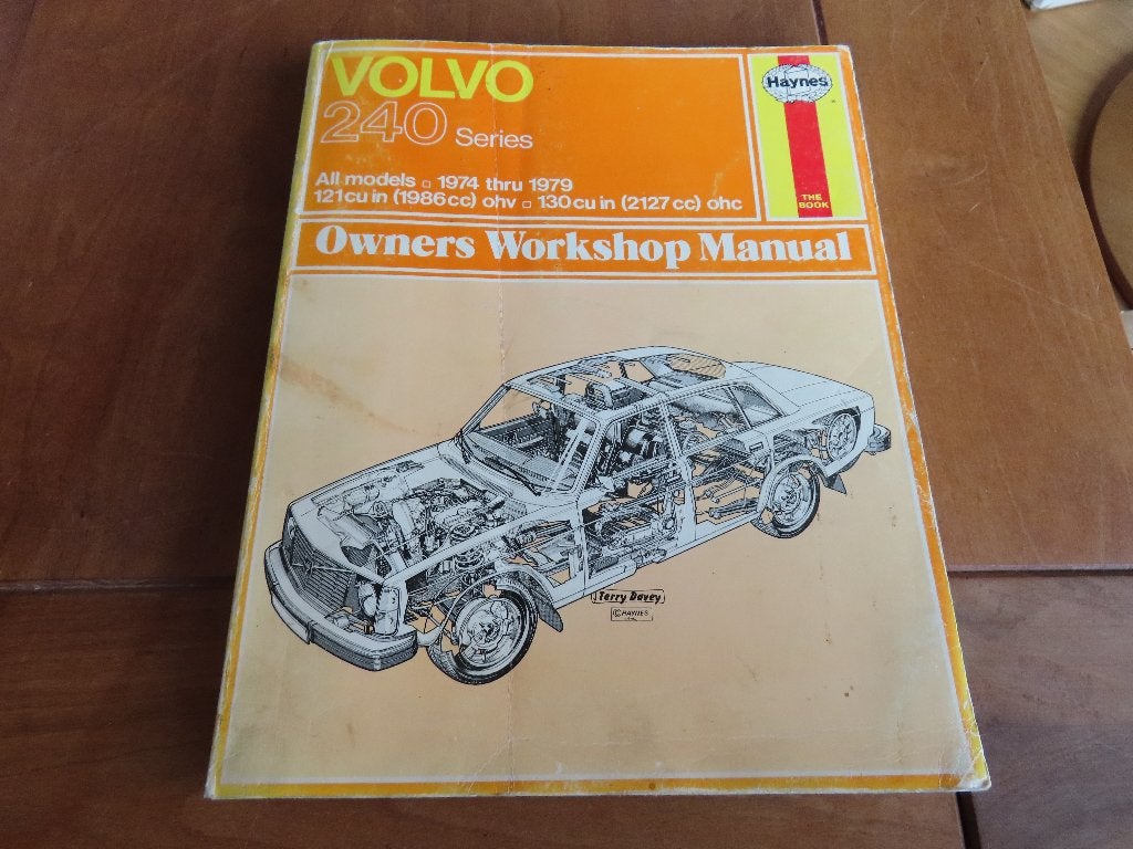 Haynes workshop manual Volvo 242, 244, 245 2.0 + 2.1 1974-79, Ophalen of Verzenden