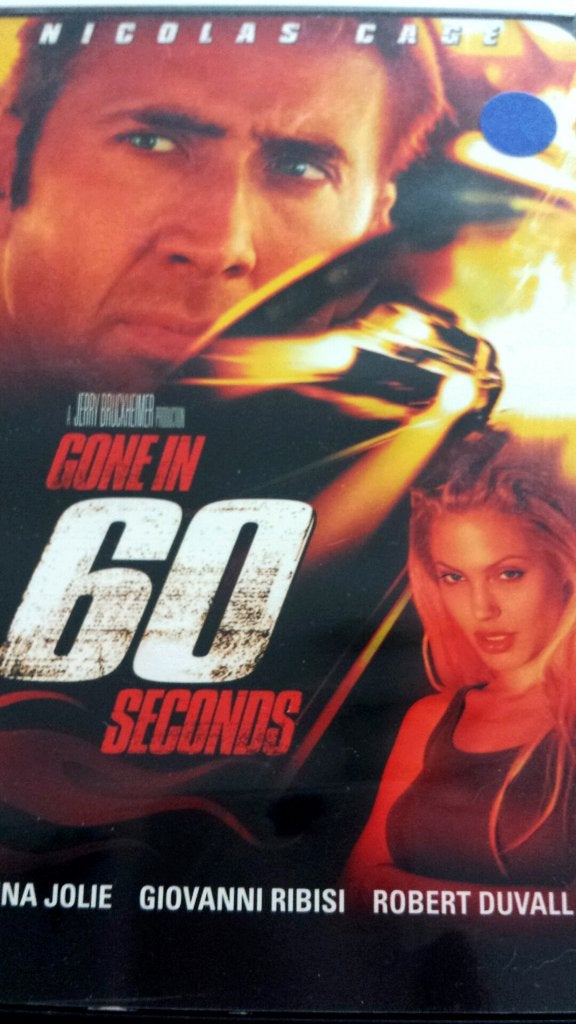 gone in 60 seconds  ( nicolas cage en angelina jolie ), Cd's en Dvd's, Dvd's | Actie, Alle leeftijden, Ophalen of Verzenden, Zo goed als nieuw
