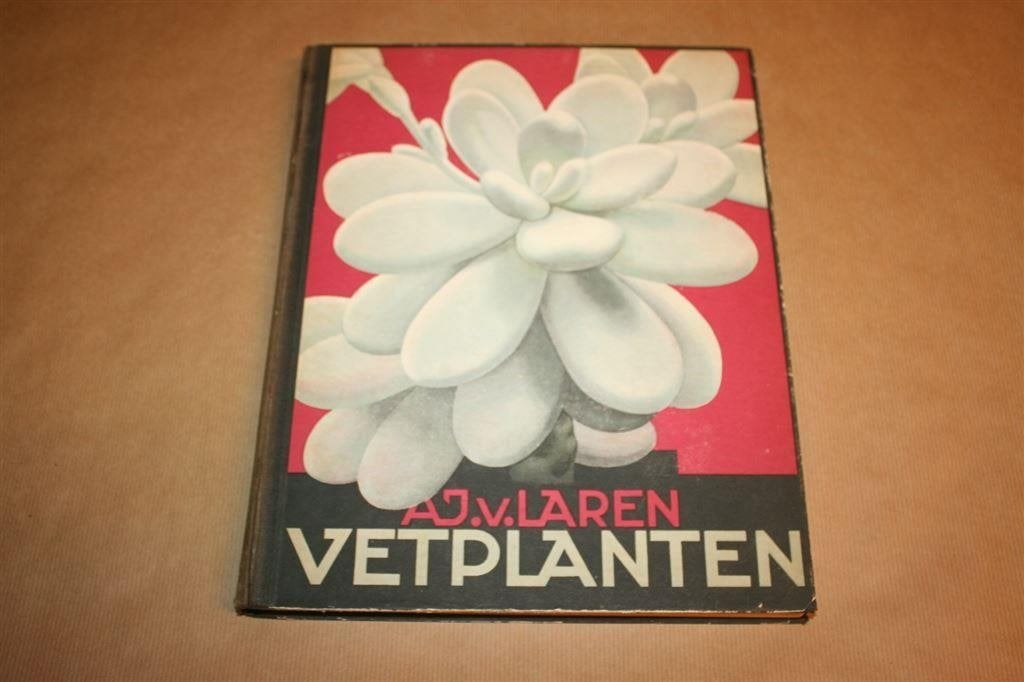 Vetplanten. A.J. van Laren. Compleet Plaatjesalbum 1932., Boeken, Prentenboeken en Plaatjesalbums, Ophalen of Verzenden, Gelezen