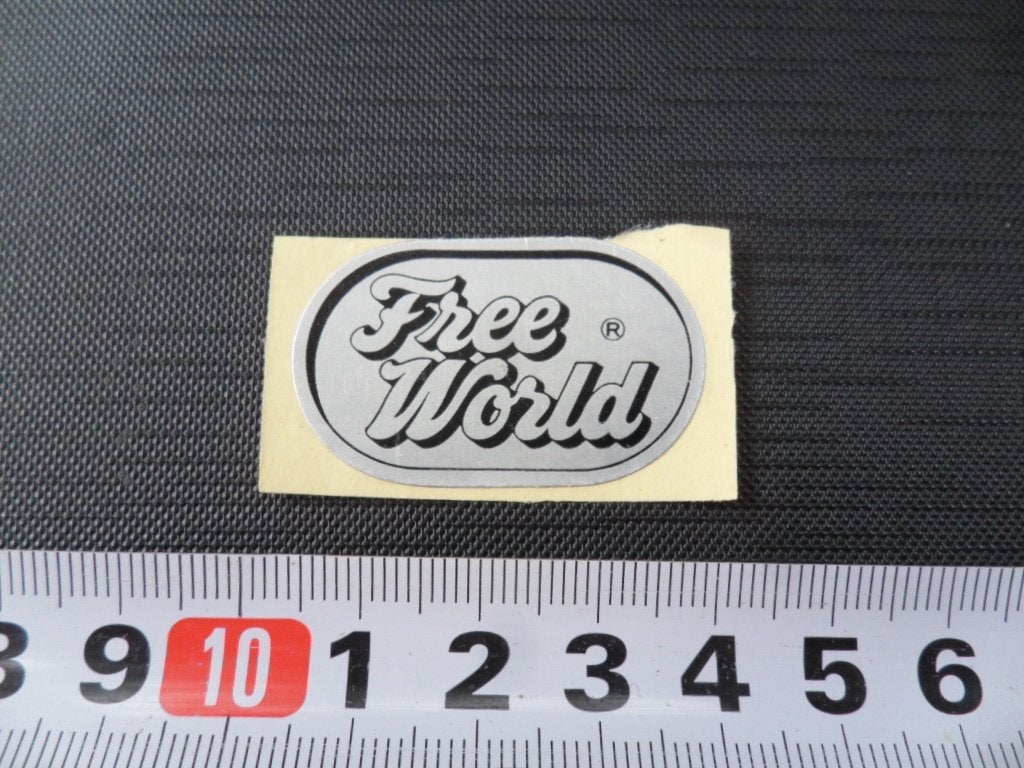 sticker folie FREE WORLD, Ophalen of Verzenden, Zo goed als nieuw