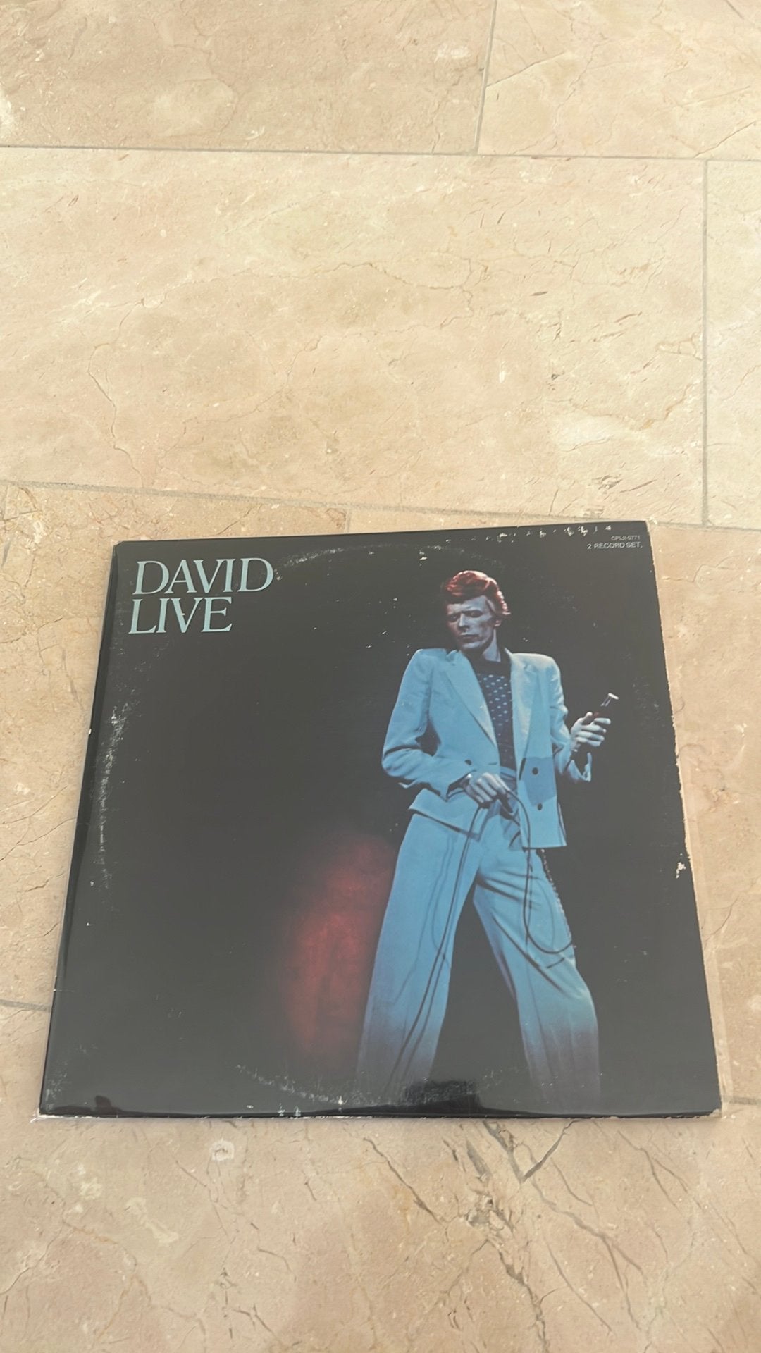LP David Bowie Live, Ophalen of Verzenden, Zo goed als nieuw, 12 inch, Poprock