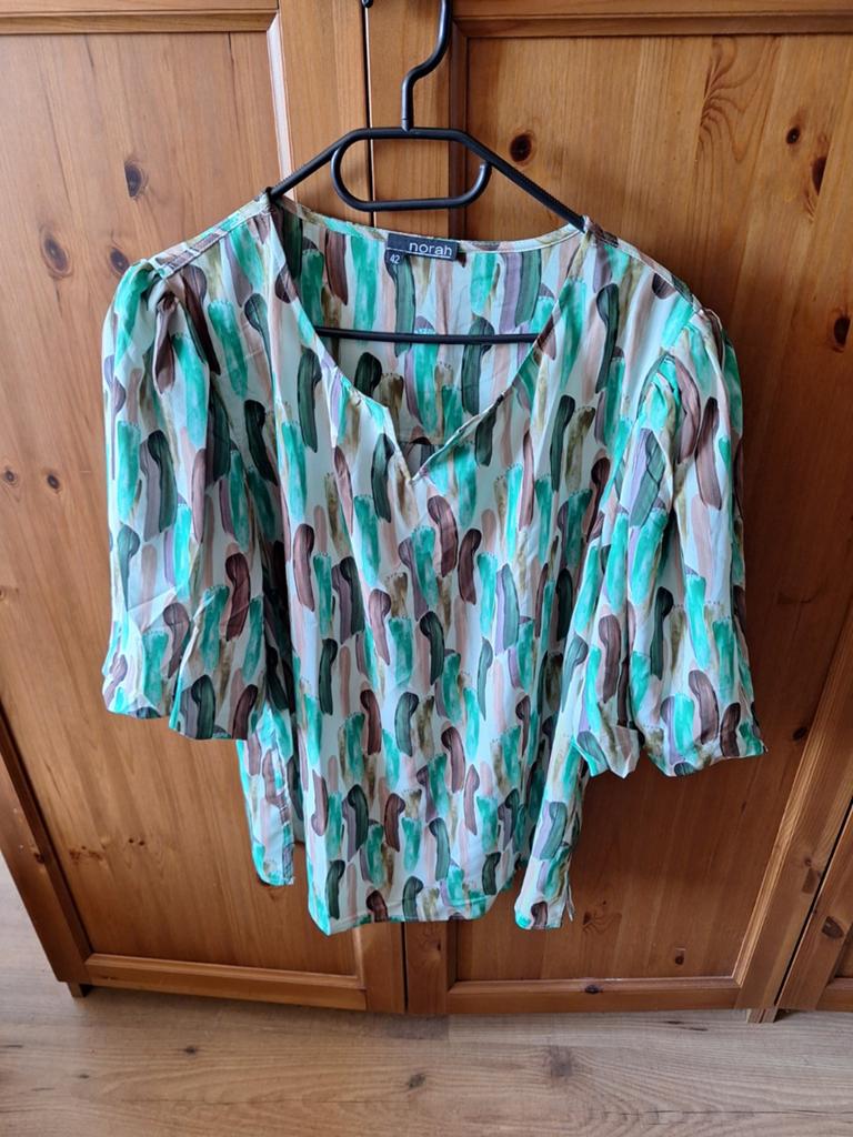 Soepelvallende blouse ballonmouw nieuw Norah 42, Kleding | Dames, Maat 42/44 (L), Nieuw, Ophalen of Verzenden, Norah