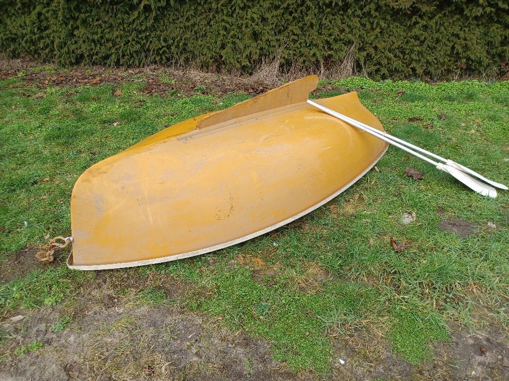 Roeiboot, Ophalen, Gebruikt, Met roeispanen of peddels, 2 m
