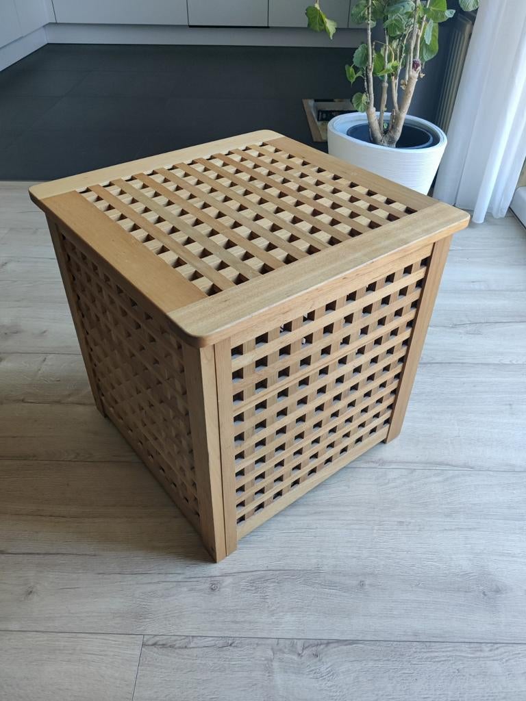 Waskist, speelgoedkist of design bijzettafel, Ophalen, 50 tot 100 cm, Minder dan 50 cm