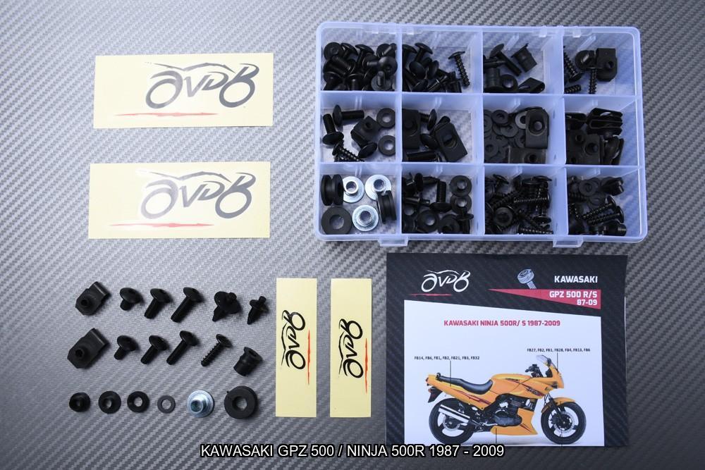 Kuip bouten set voor KAWASAKI GPZ 500 NINJA 500R 1987 - 2009, Ophalen of Verzenden, Nieuw