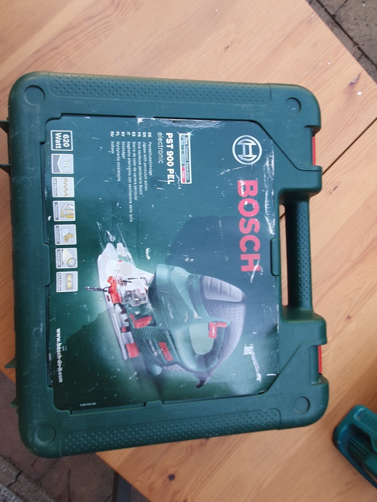 Bosch PST 900 PEL decoupeerzaag in koffer, Ophalen, Gebruikt, Zaag, Bosch