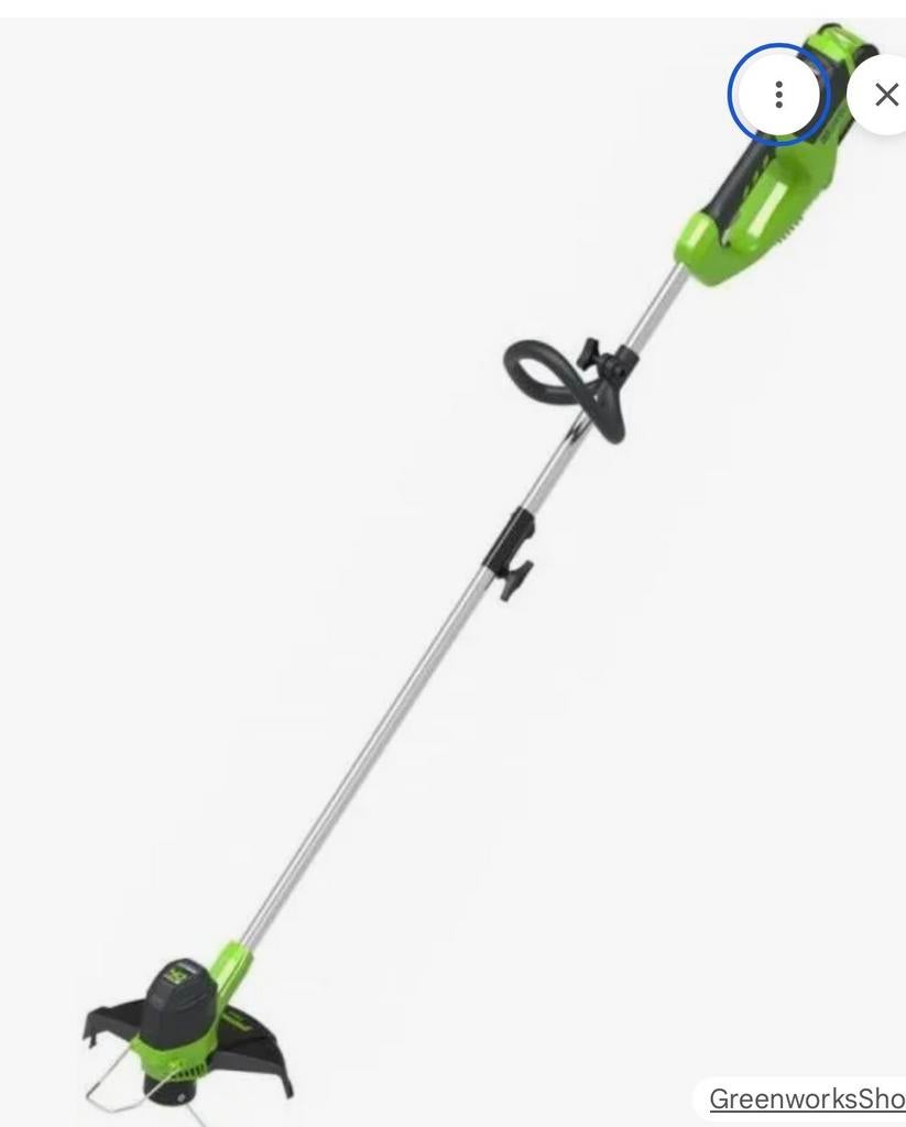 Greenworks Accu Trimmer en Kantensnijder 40V, Ophalen, Nieuw, 30 tot 50 cm, Accu