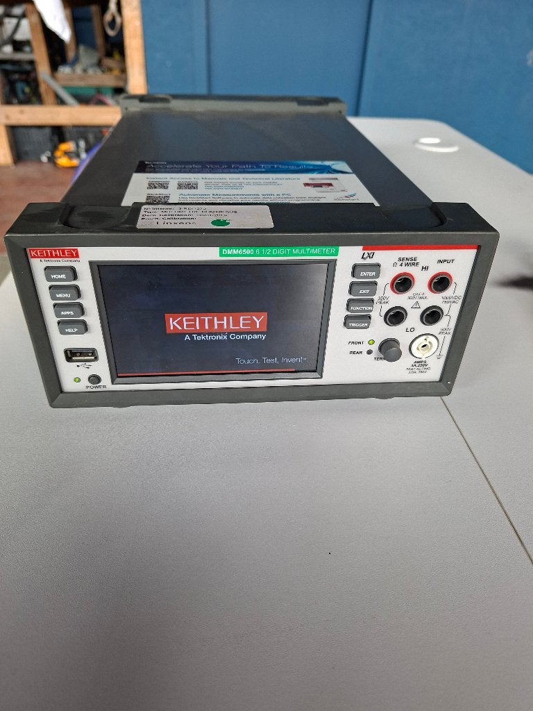 Keithley DMM6500 6½-Digit Bench/System Digital Multimeter, Ophalen of Verzenden, Gebruikt, Multimeter