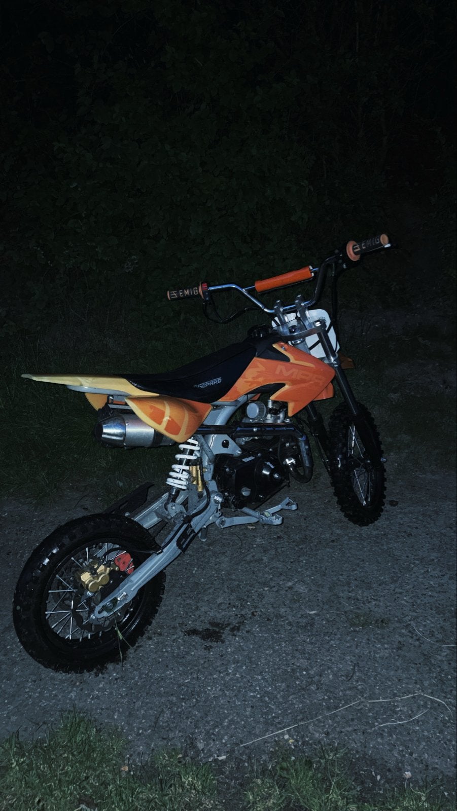 125cc Pitbike - Krachtig en Compact, Fietsen en Brommers, Minibikes, Midibikes en Pitbikes, Ophalen, Gebruikt, Schijfrem, Pitbike