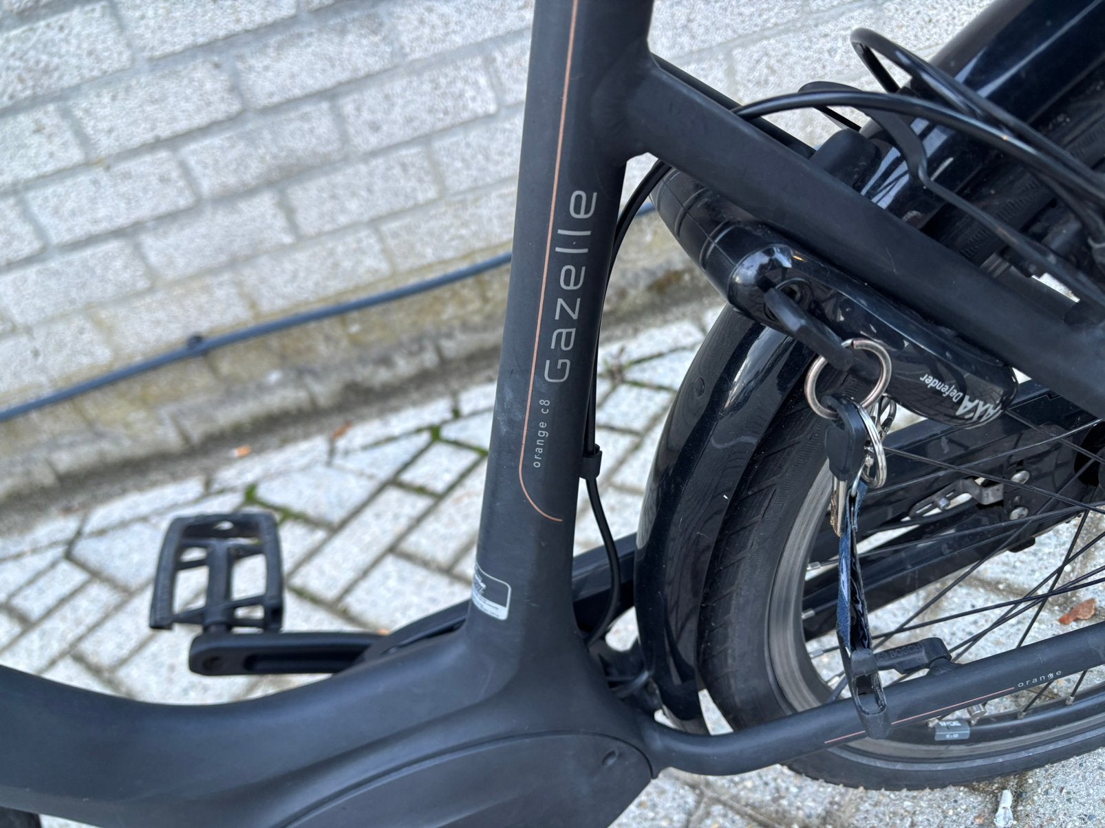 Orange c8 gazelle elektrische fietsen, Ophalen, Zo goed als nieuw, 47 tot 51 cm, Gazelle