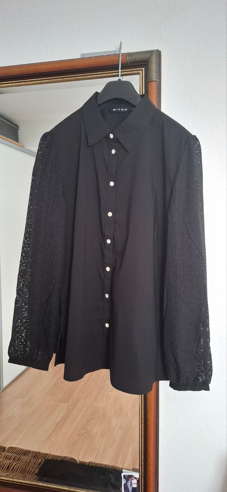 Micha blouse mt 42 nieuw, Kleding | Dames, Zwart, Maat 42/44 (L), Nieuw, Ophalen of Verzenden
