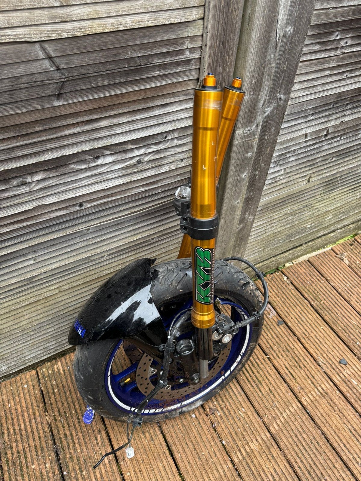 Yamaha MT 09 SP Voorvork met Wiel en Remmen (2023), Motoren, Ophalen of Verzenden