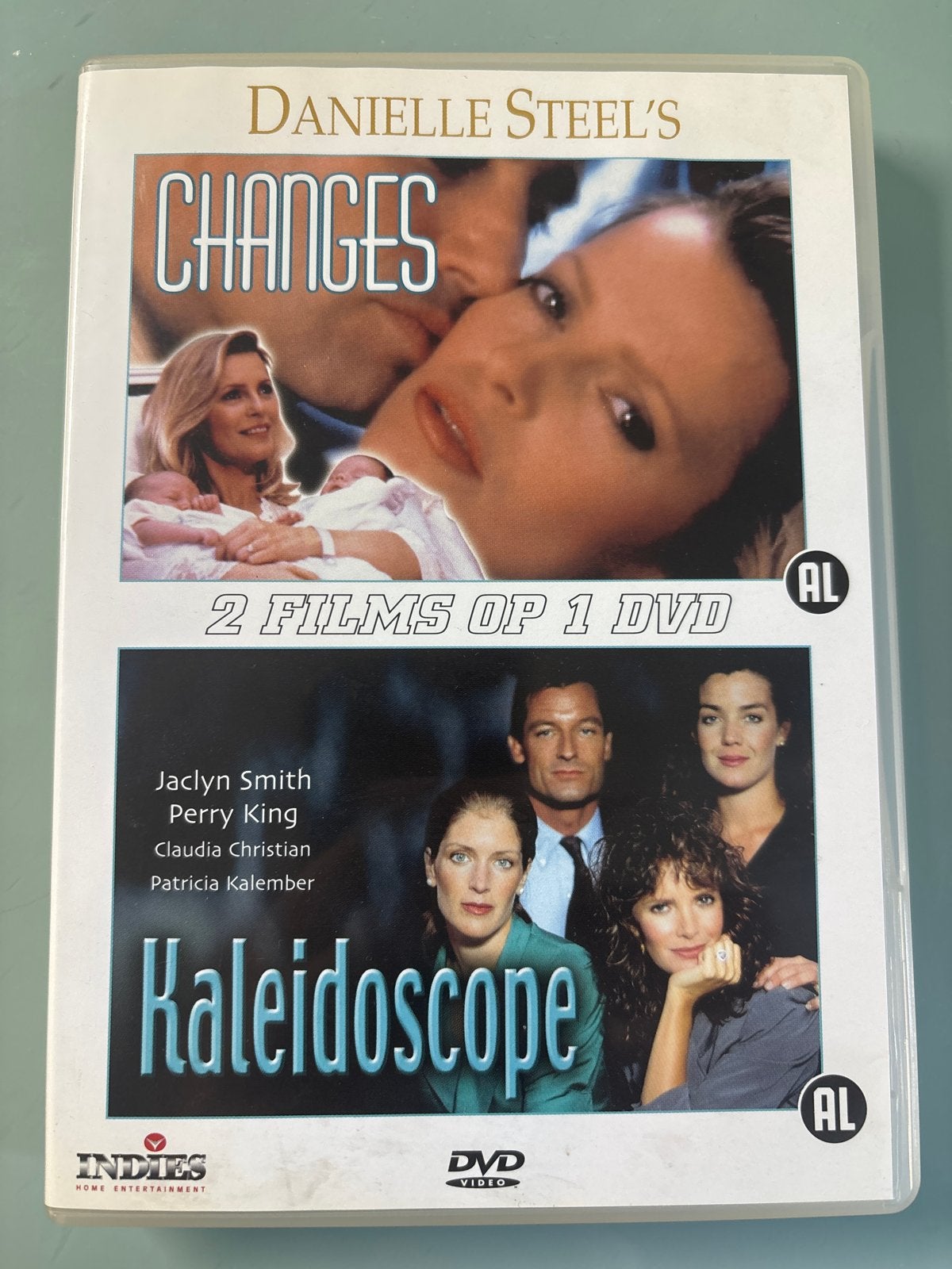 Danielle Steel's Changes & Kaleidoscope - 2 films op 1 DVD, Cd's en Dvd's, Gebruikt, Alle leeftijden, Inclusief doosje, Ophalen of Verzenden