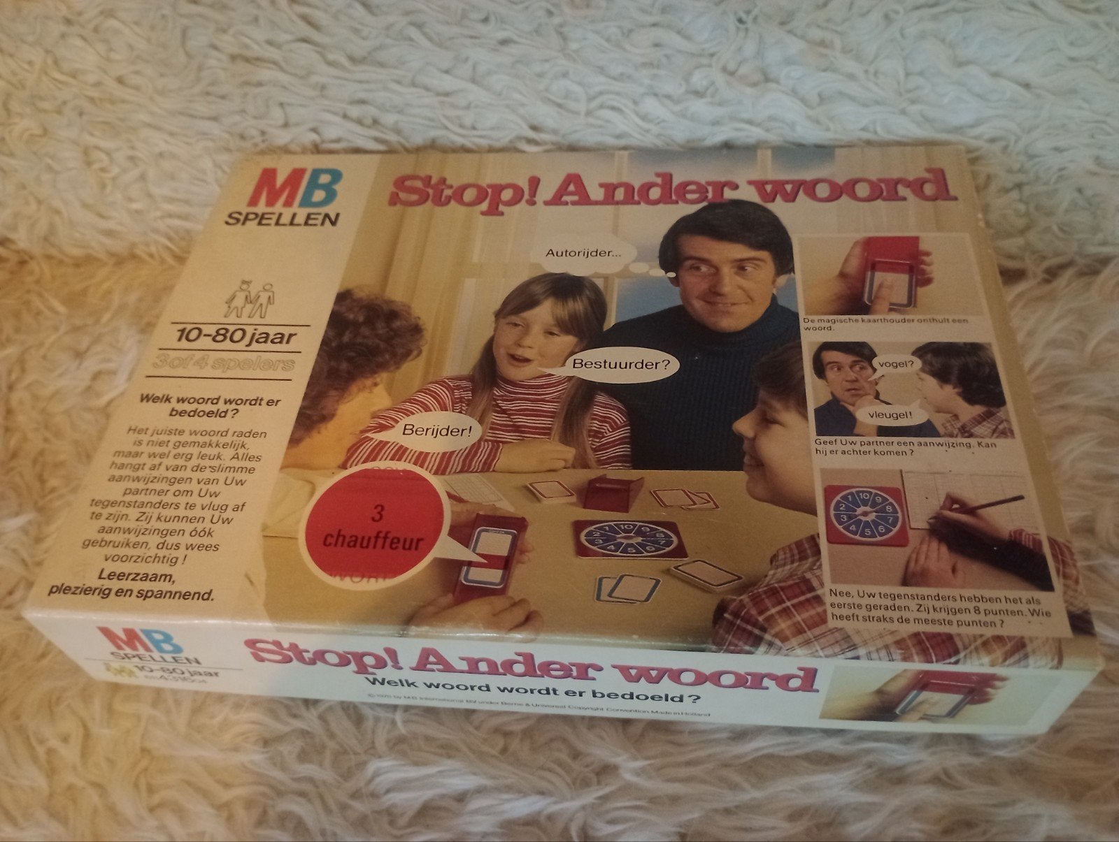 MB Stop! Ander woord - Leerzaam en spannend bordspel, Hobby en Vrije tijd, Gezelschapsspellen | Bordspellen, Drie of vier spelers