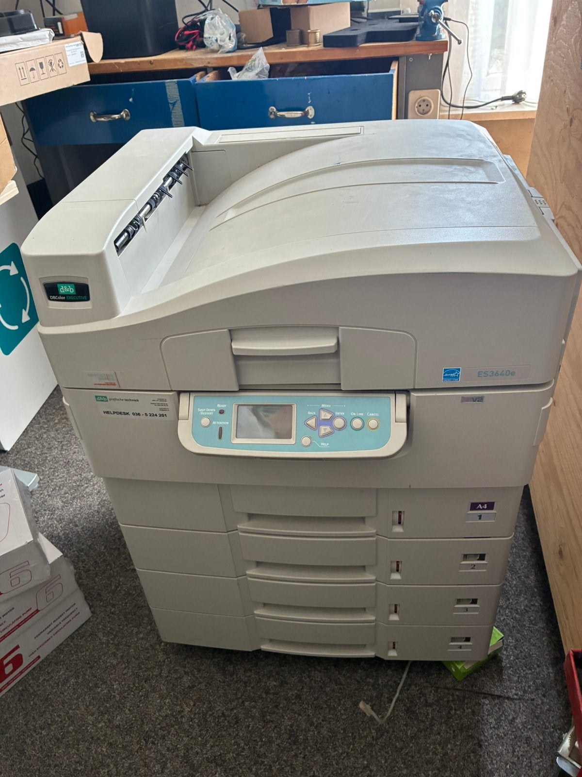 Printer, Ophalen, Niet werkend