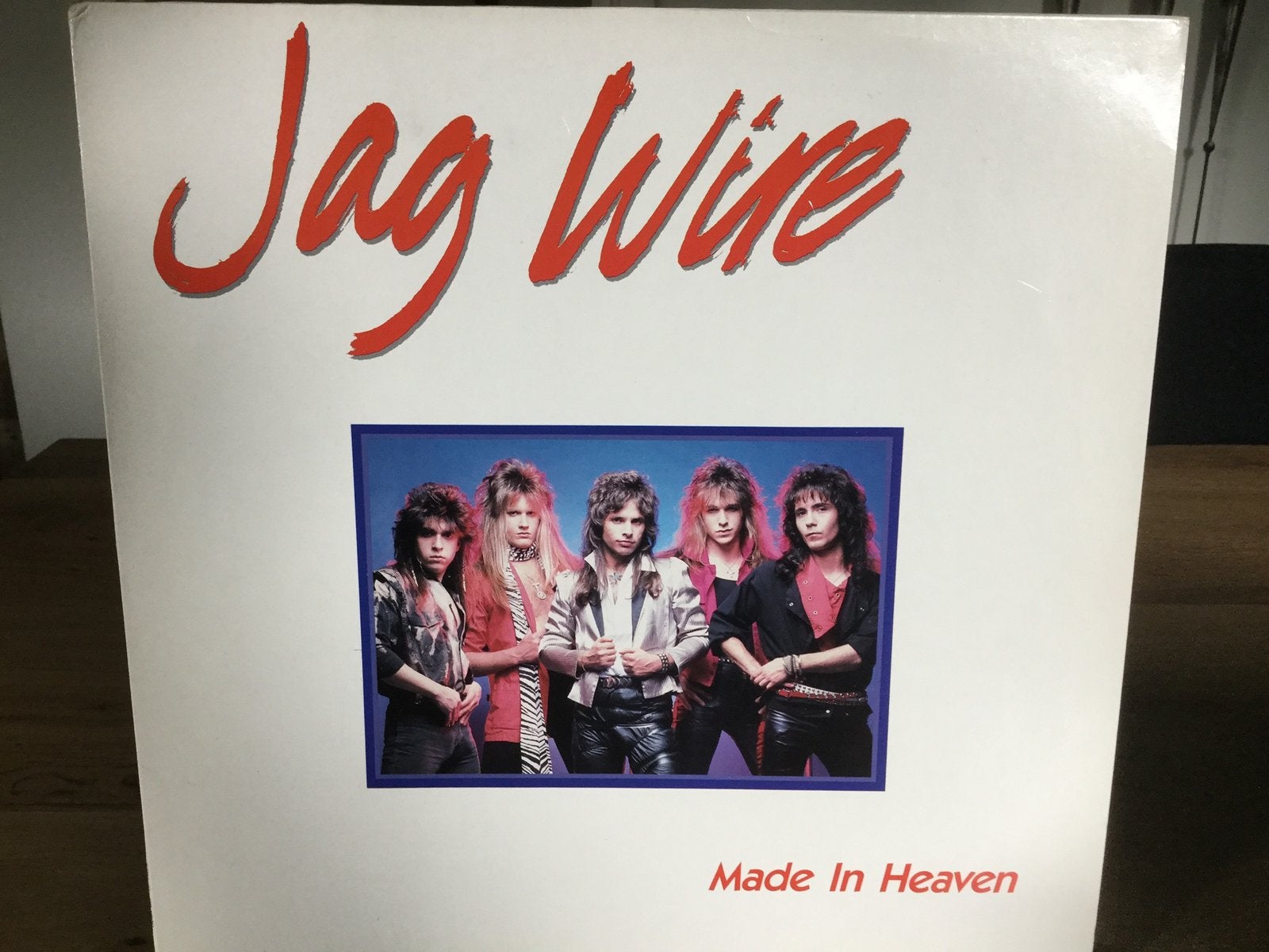 Jag Wire-Made in heaven. Excellent vinyl LP., Ophalen of Verzenden, Zo goed als nieuw, 12 inch