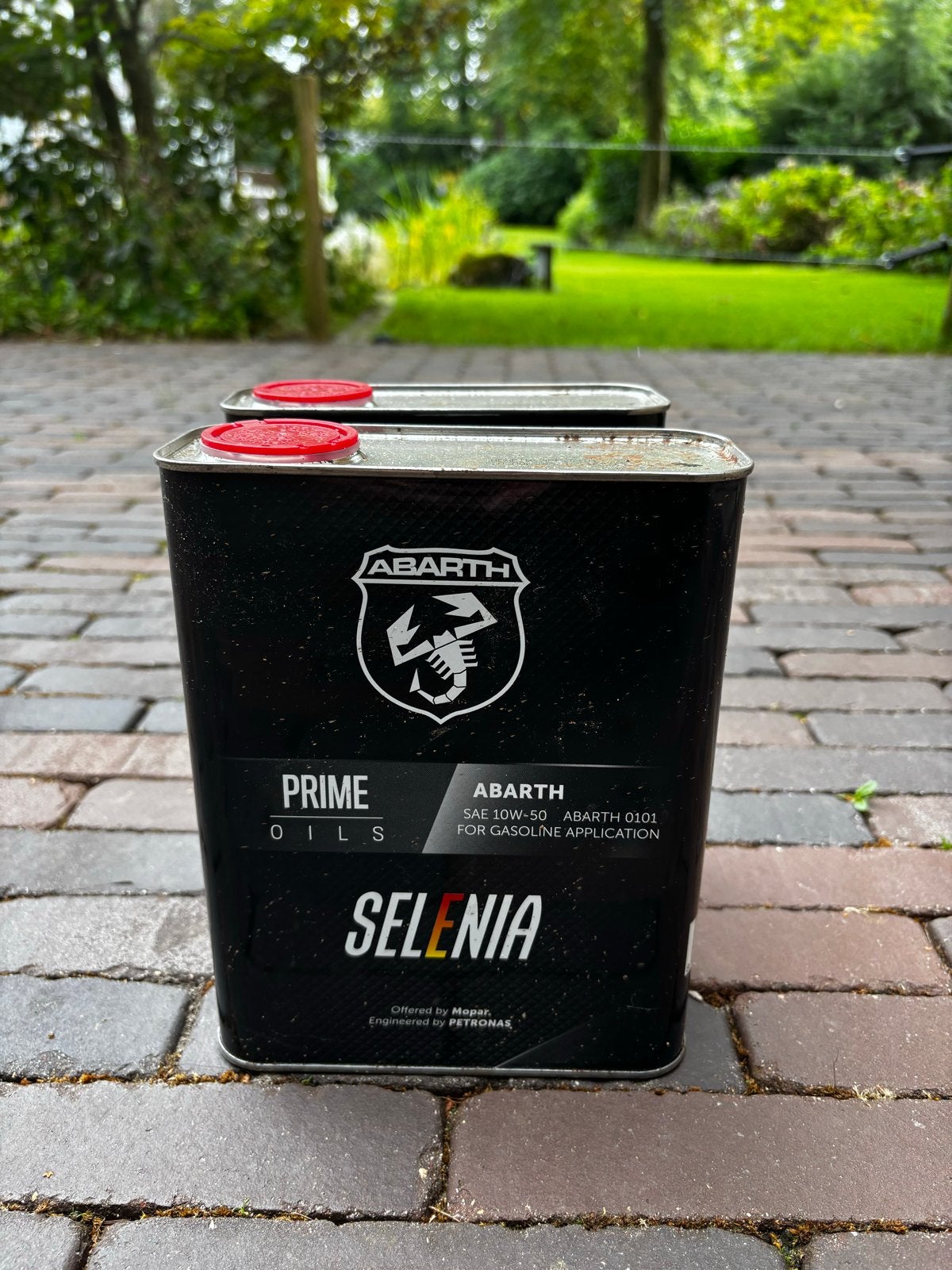 Abarth Olie (2x2L) + 4 Bosch Bobines (3xgebruikt, 1xDefect), Ophalen of Verzenden, Gebruikt, Fiat