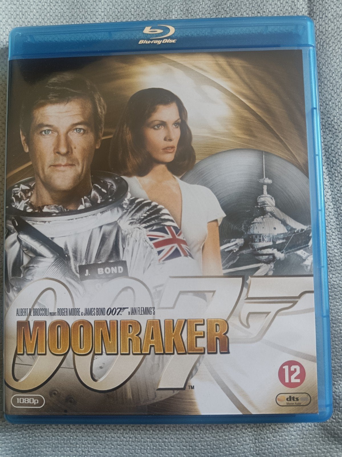 James Bond 007: Moonraker Blu-ray - Zo goed als nieuw, Actie, Ophalen of Verzenden, Duits, Vanaf 12 jaar
