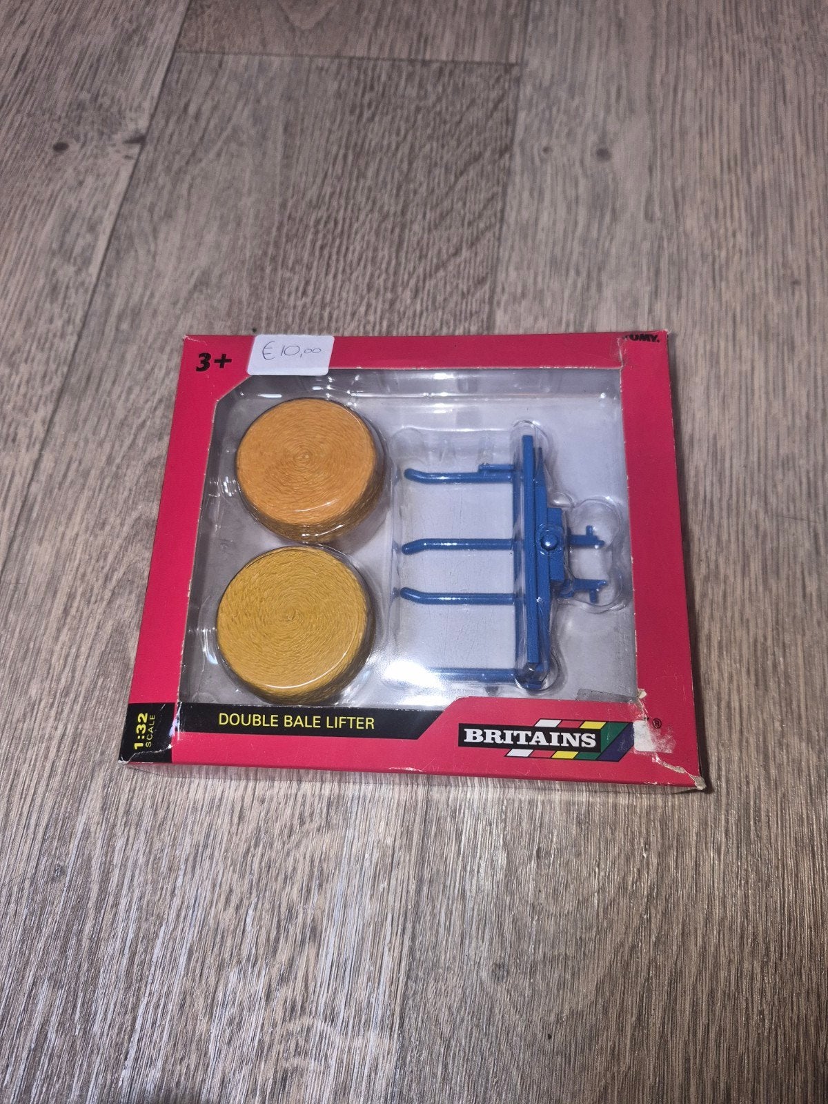Britains Double Bale Lifter met balen - Speelgoed, Ophalen of Verzenden, Tractor of Landbouw