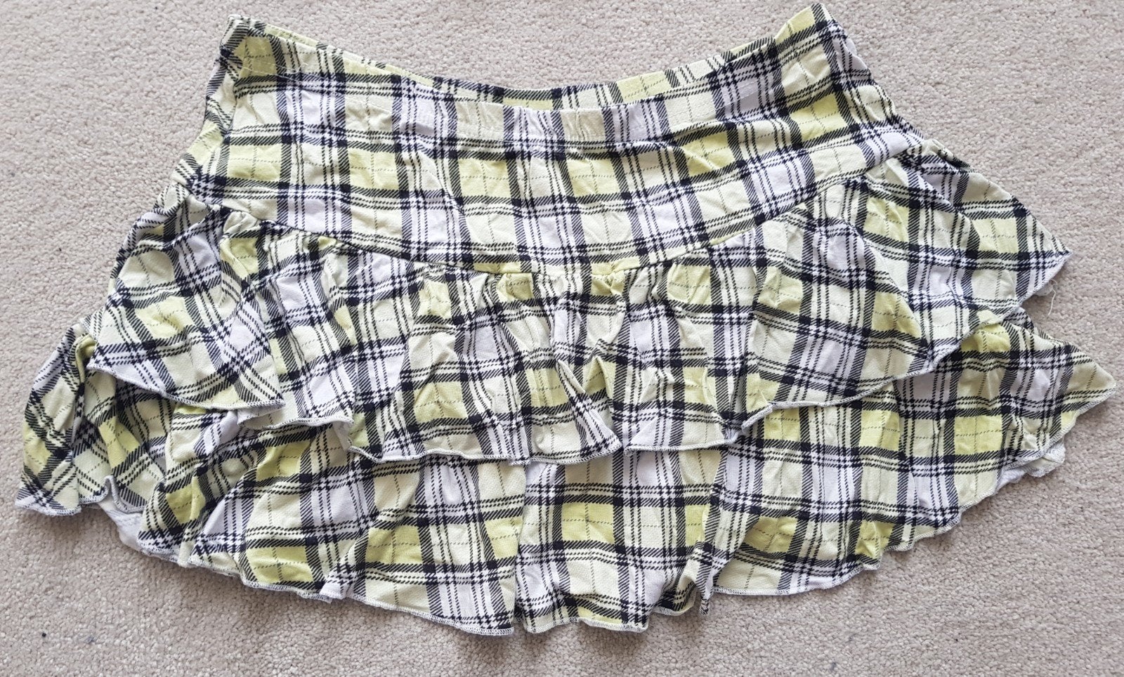 Rokje maat s geel rok badkleding bikini rokjes badkleding, Verzenden, Geel, Zo goed als nieuw, Clockhouse