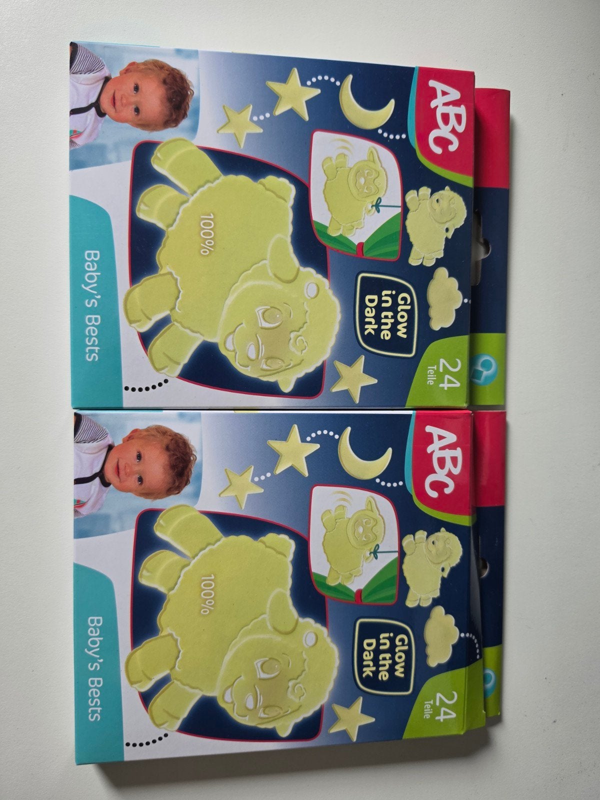 Glow in the Dark Figuren - 2 Doosjes Baby's Bests Schaapjes, Werkstraße 1, 90765 Fürth, Germany, Info@simbatoys.de, Overige typen