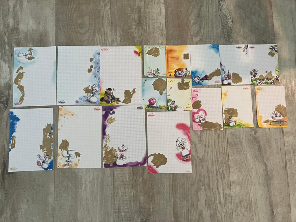 Diddl blaadjes van vroeger, Ophalen, Zo goed als nieuw, Frame of Mal