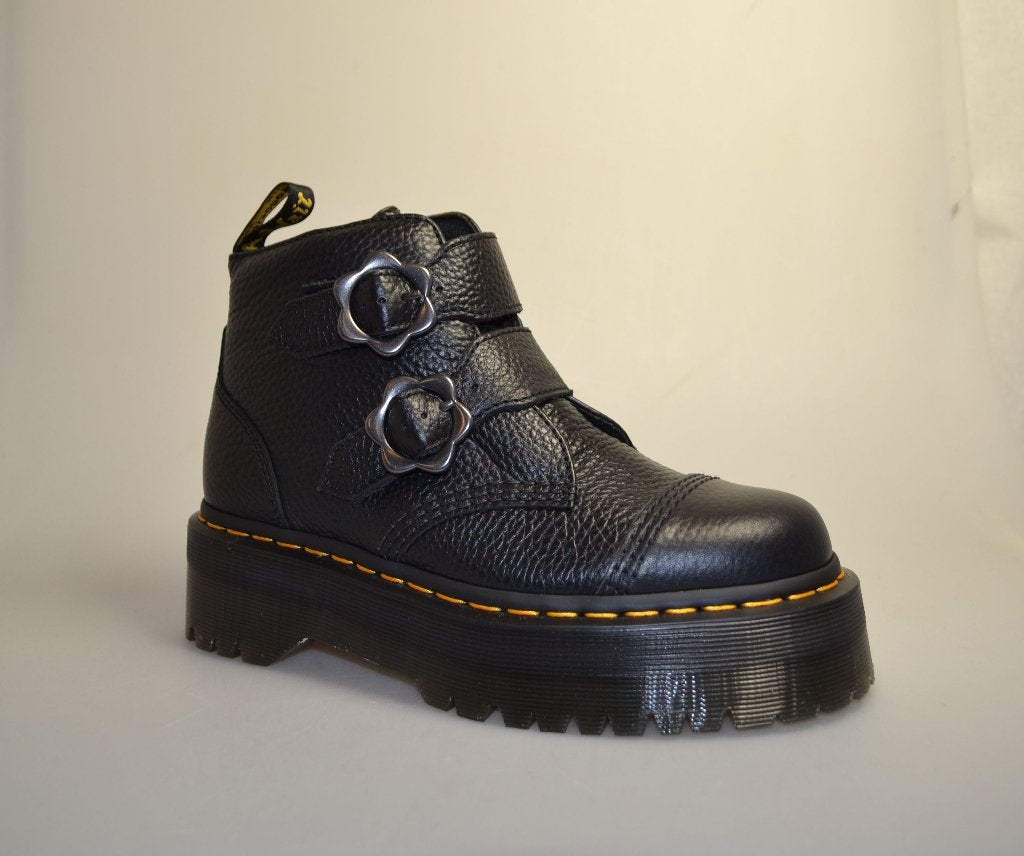 dr martens devon flower zwart maat 37 en 39 nieuw, Kleding | Dames, Schoenen, Zwart, Lage of Enkellaarzen, Nieuw, Ophalen of Verzenden