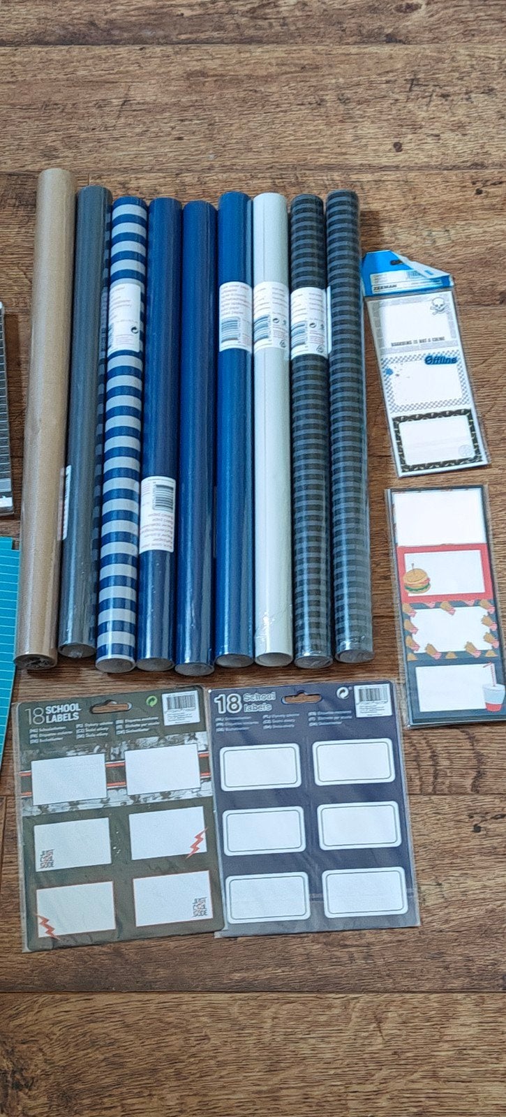 NIEUW: Schriften, stickers, kaftpapier, Ophalen of Verzenden, Nieuw