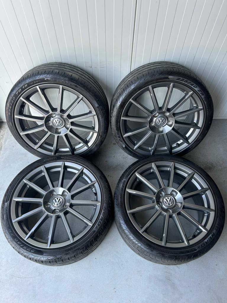Originele Volkswagen Golf 7 GTI R Rotary 5x112 18 Inch Zomer, Auto-onderdelen, Banden en Velgen, 18 inch, Banden en Velgen, Ophalen of Verzenden