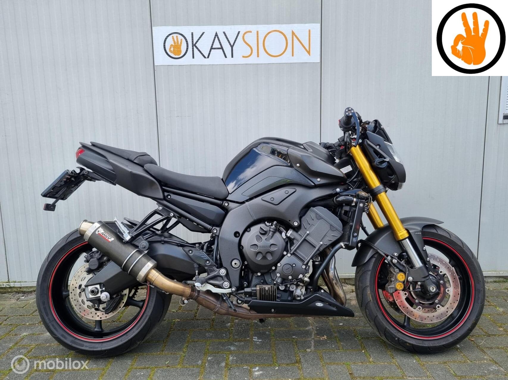 Dikke Yamaha FZ8 ABS (bj 2016) Mivv demper, Bedrijf, Meer dan 35 kW, Toermotor, 779 cc