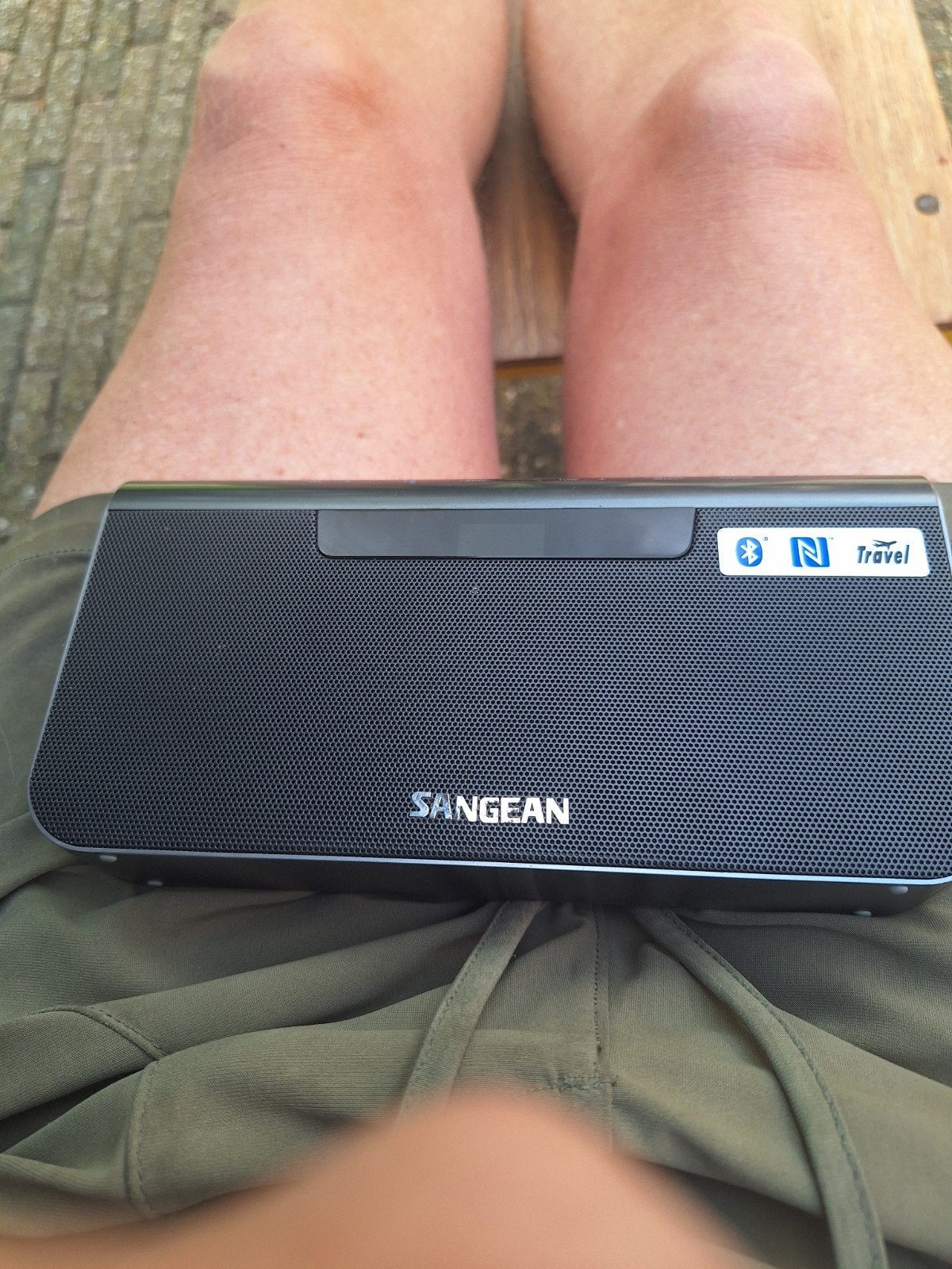 Sangean DPR 202BT Travel DAB+/FM Radio met Bluetooth en NFC, Ophalen of Verzenden, Zo goed als nieuw, Radio