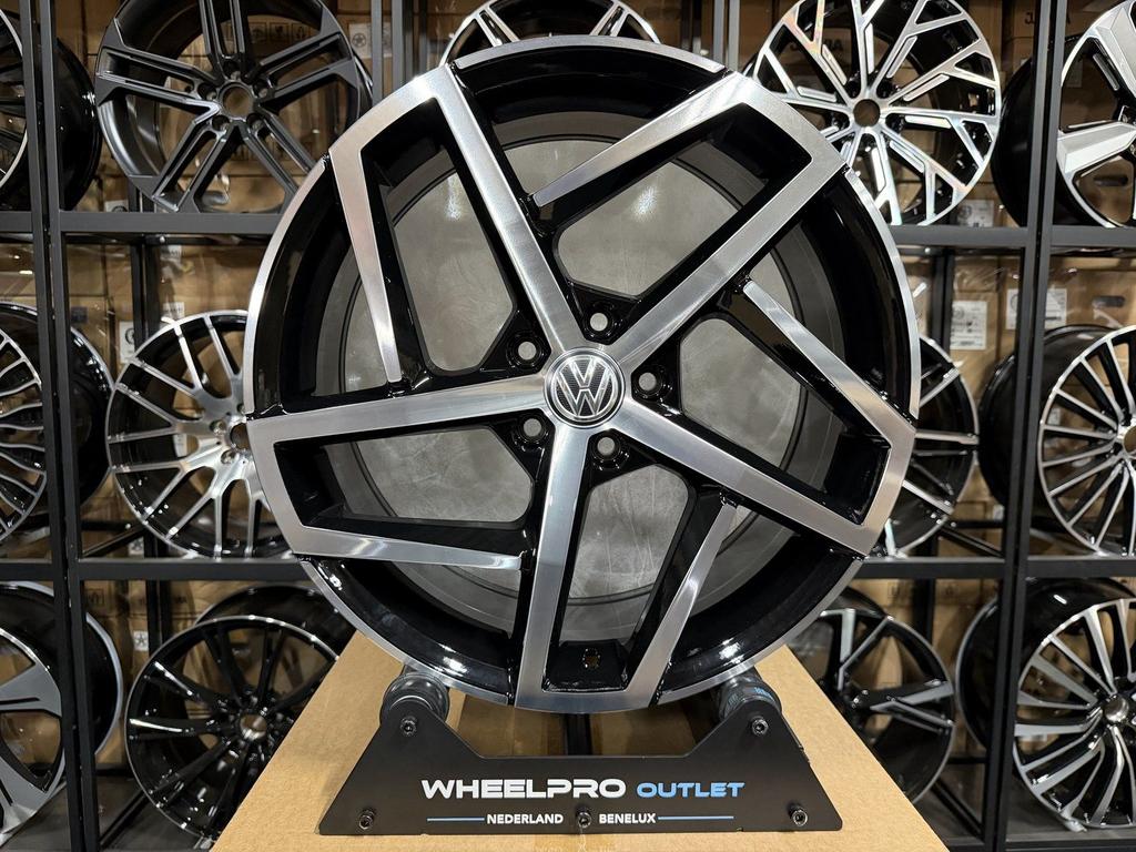 19'' Volkswagen DALLAS 5X112 velgen Golf 6 7 8 Tiguan T-ROC, -, -, Nieuw, Ophalen of Verzenden