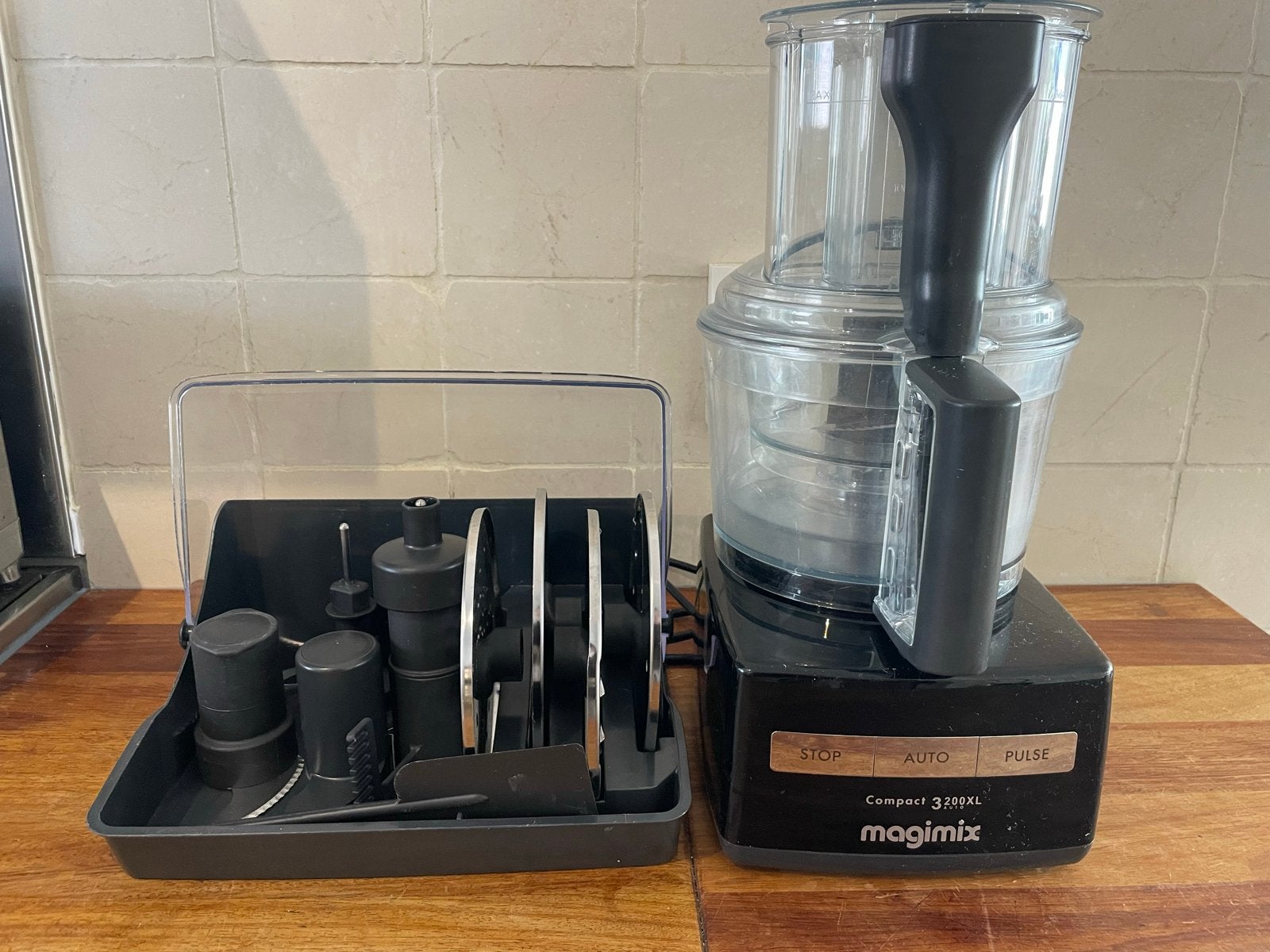 Magimix Compact 3200XL Foodprocessor - In prima staat, Ophalen of Verzenden, Zo goed als nieuw