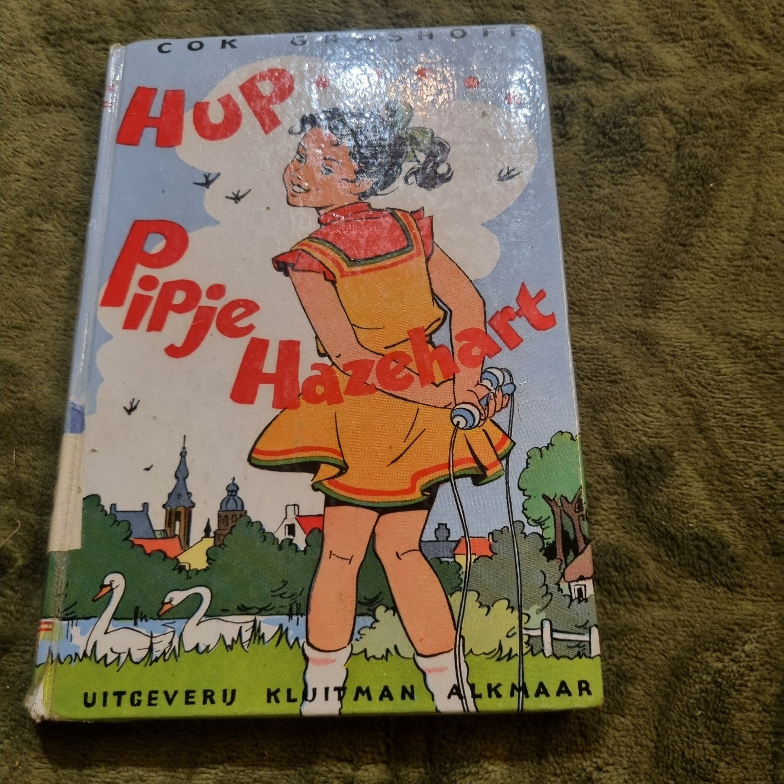 Hup, Pipje Hazehart - Klassiek kinderboek van Cok Grashoff, Ophalen of Verzenden, Gelezen, Cok Grashoff, Fictie algemeen