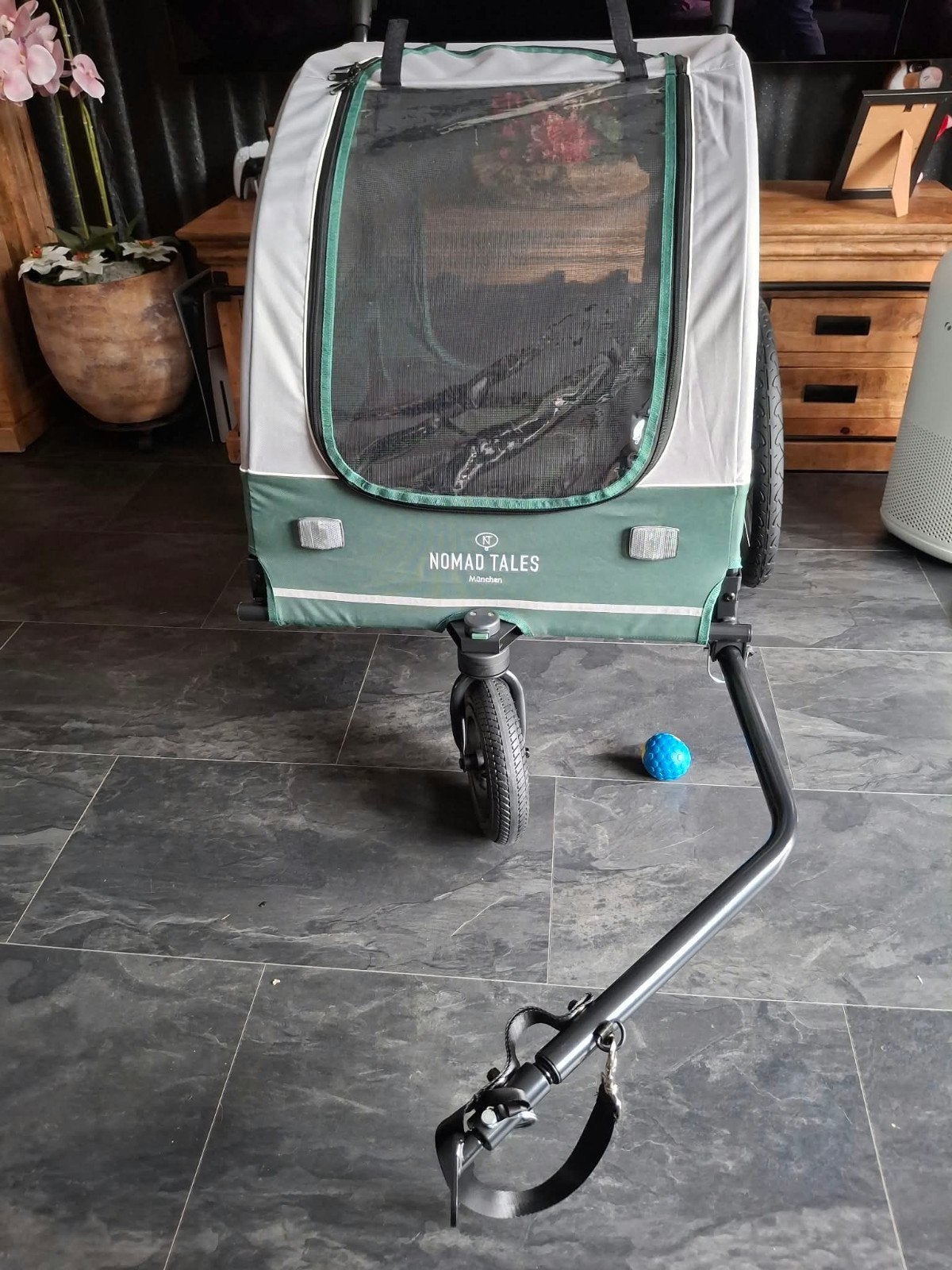 e bike trailer, Opvouwbaar, Nieuw, Ophalen of Verzenden, Hondenkar