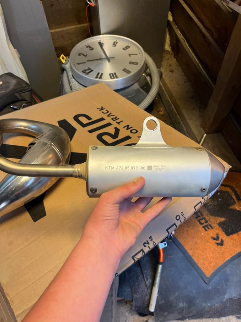 85 cc originele uitlaat voor ktm, gasgas en husqvarna 2021, Ophalen of Verzenden, Gebruikt