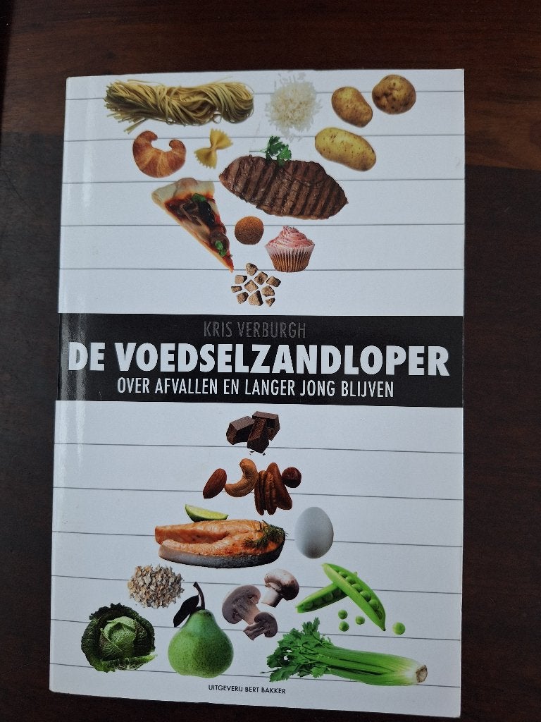 De voedselzandloper - over afvallen en langer jong blijven, Ophalen of Verzenden, Zo goed als nieuw, Dieet en Voeding, Kris Verburgh