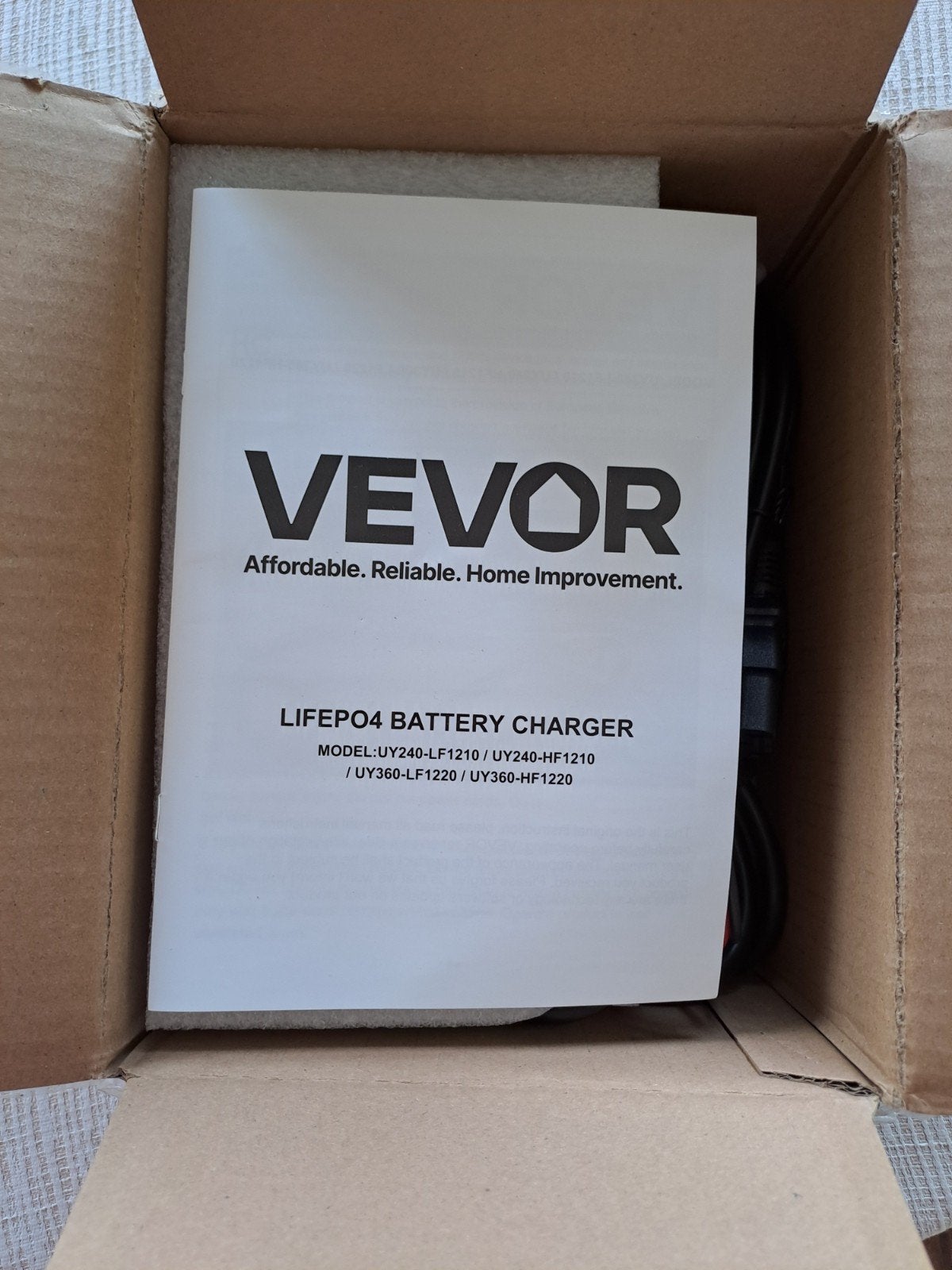 Vevor LiFePO4Acculader 12V10A -  LAGERE PRIJS! in verpakking, Ophalen of Verzenden, Nieuw
