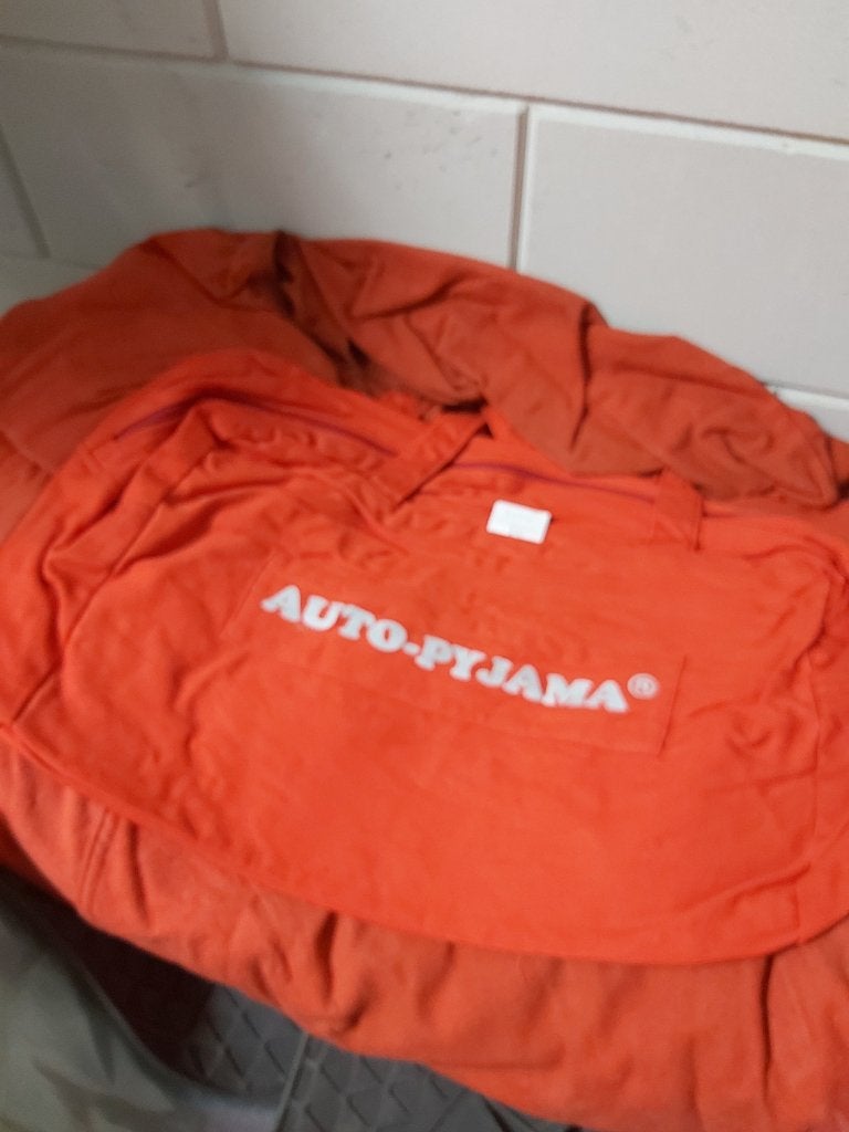 Auto-pyjama voor oldtimer - Dikke katoen, Ophalen of Verzenden, Gebruikt, Oldtimer onderdelen