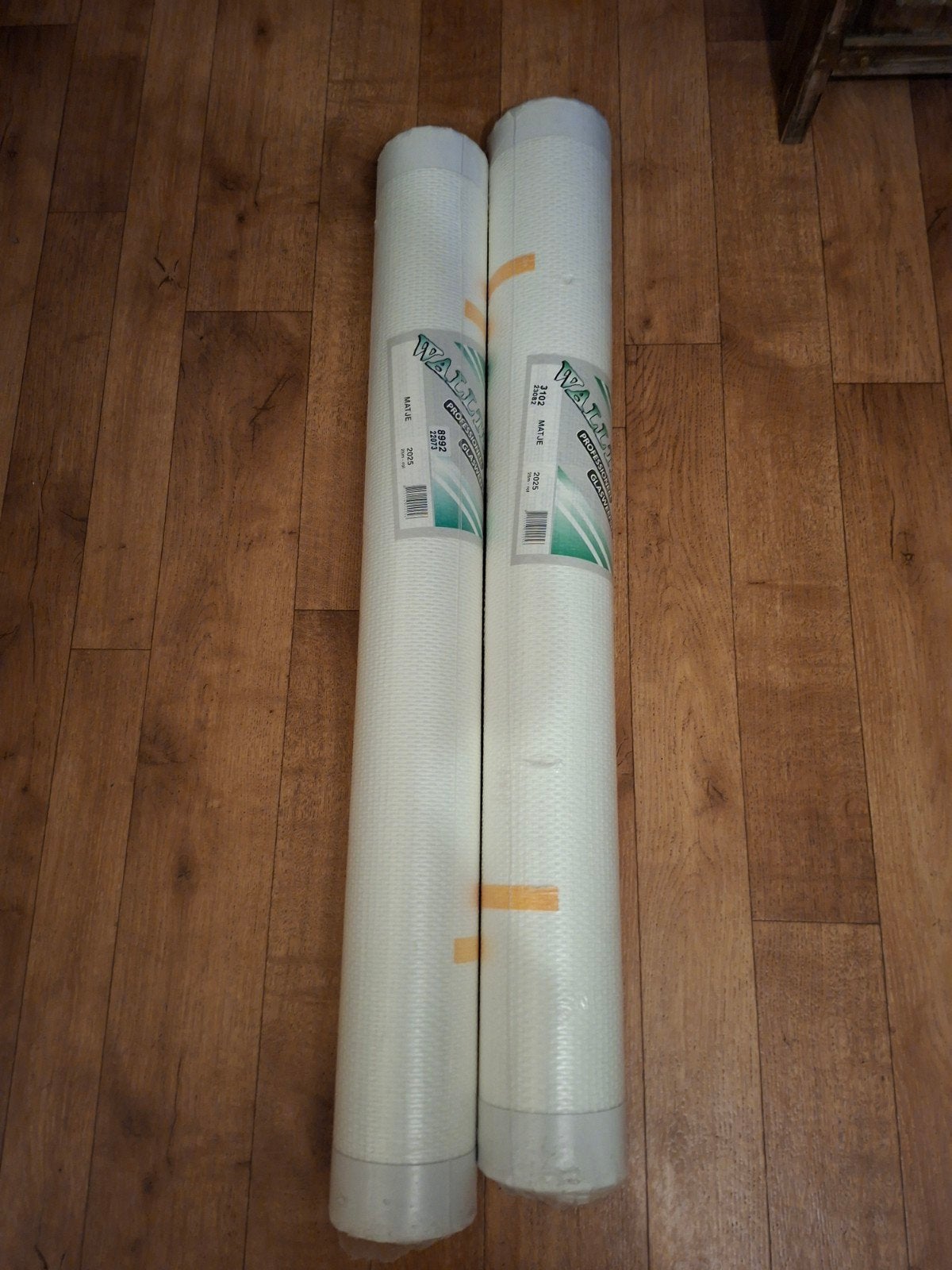 Walltex Glasweefsel Behang - 2 Rollen à 25 Meter, Ophalen, Overige merken, Wit, Structuur