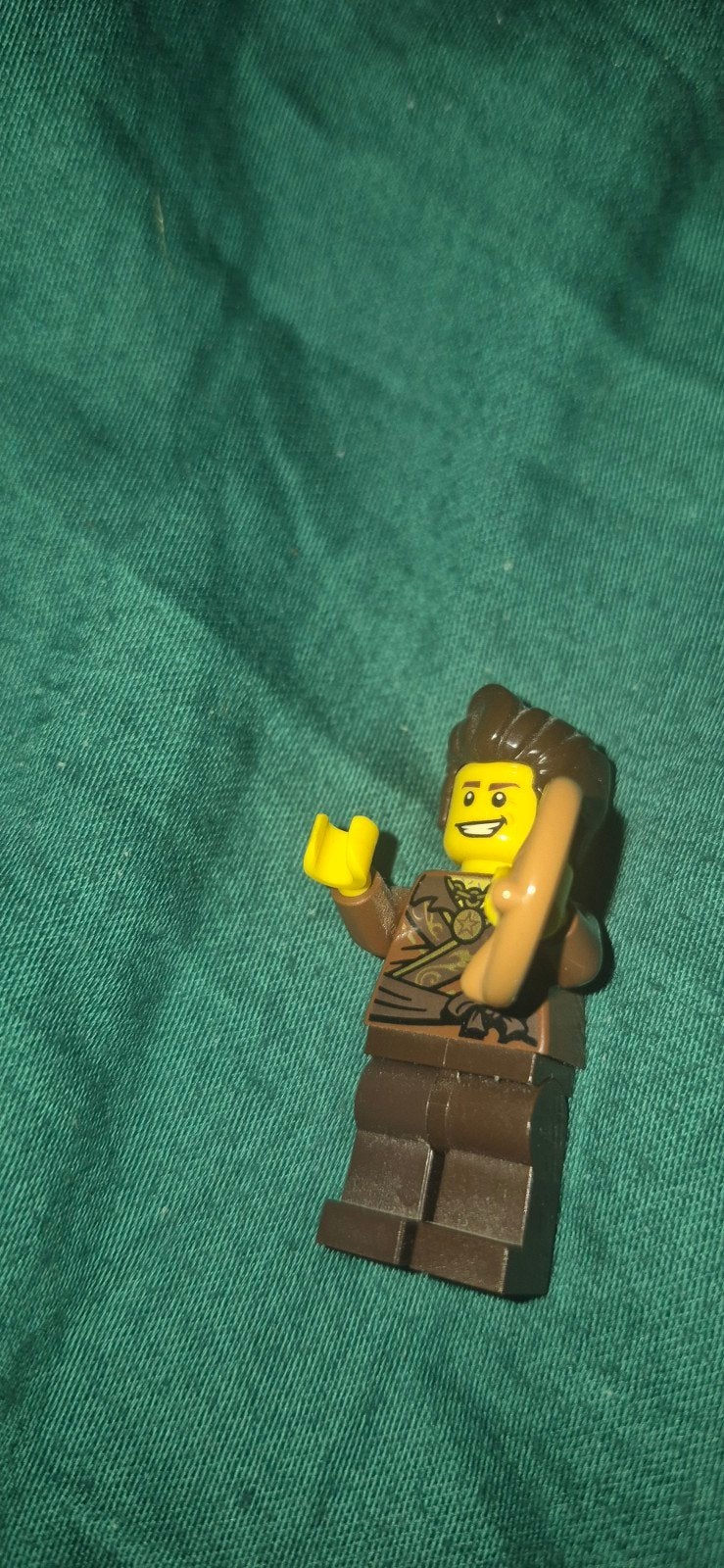 LEGO Ninjago Dareth Minifiguur - Bruin Pak