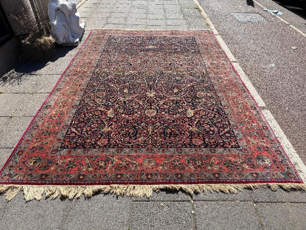 Perzisch tapijt Tehran met zijde– 320 x 220 cm– topkwaliteit, Overige kleuren, 200 cm of meer, Ophalen of Verzenden, Zo goed als nieuw