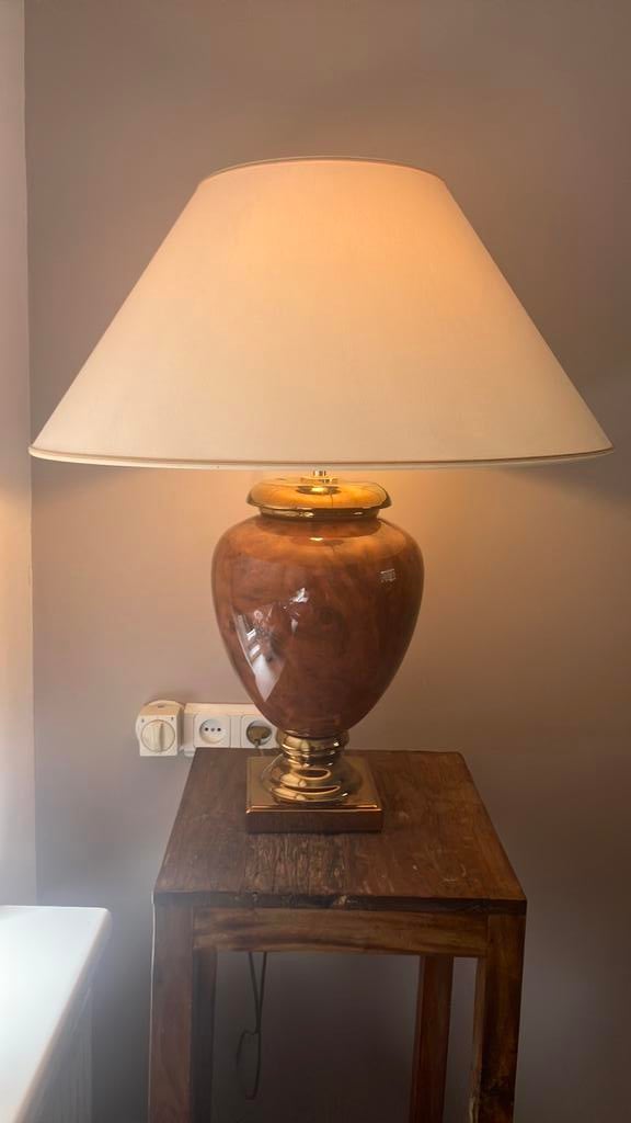 Elegante Bosa Hollywood Regency lamp, Huis en Inrichting, 50 tot 75 cm, Ophalen of Verzenden, Zo goed als nieuw, Hollywood Regency