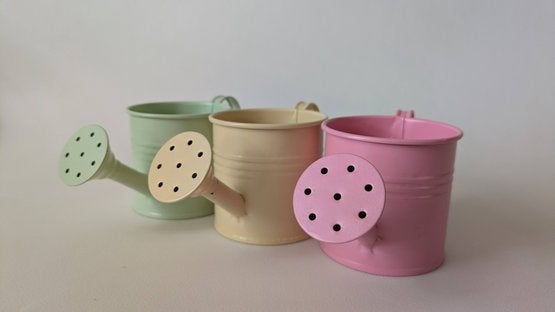 Mini gieter pastel p/st., Ophalen of Verzenden, Nieuw, Metaal