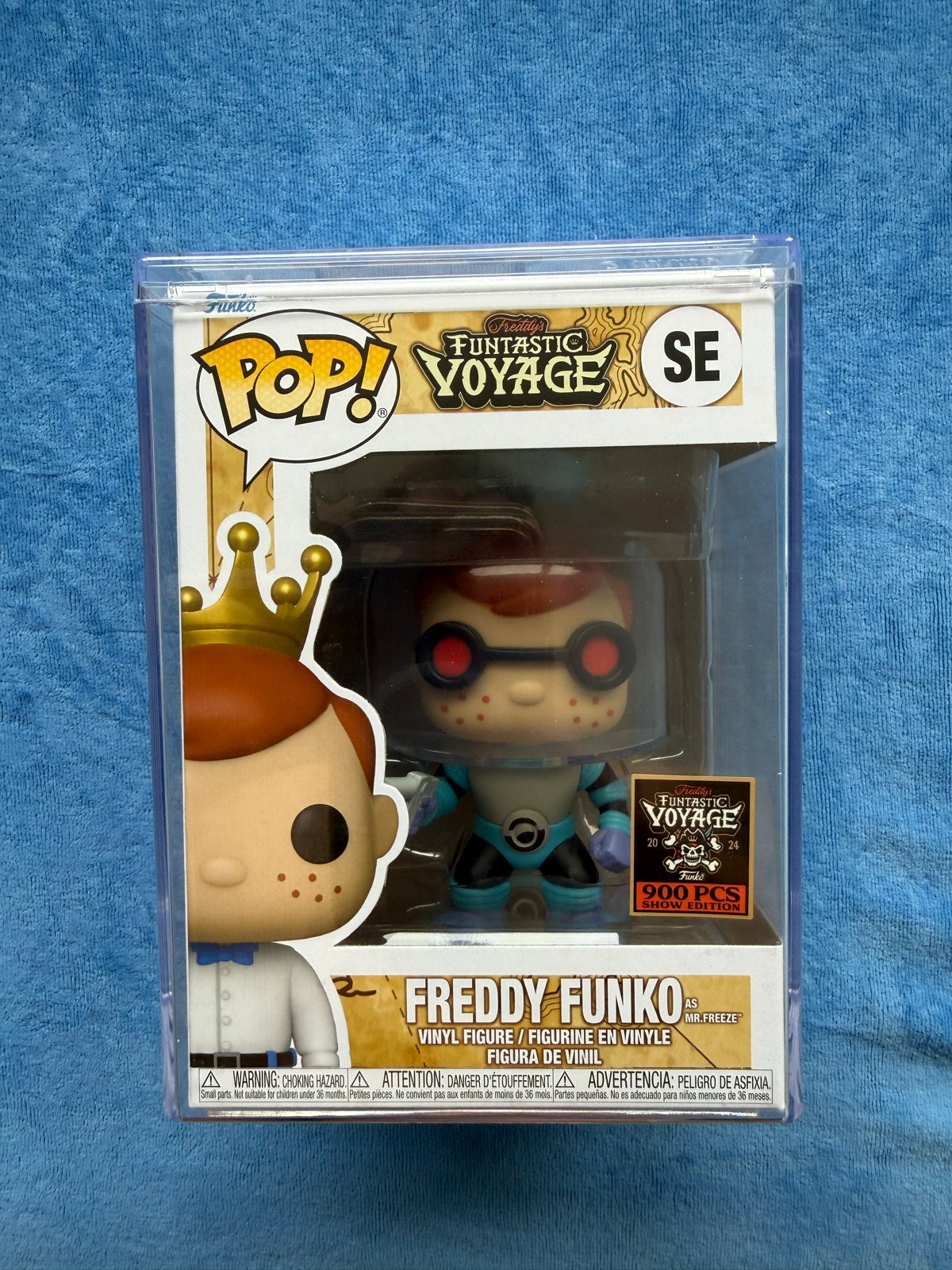 Funko Pop! Freddy Funko as Mr. Freeze (Fantastic Voyage), Ophalen of Verzenden, Zo goed als nieuw